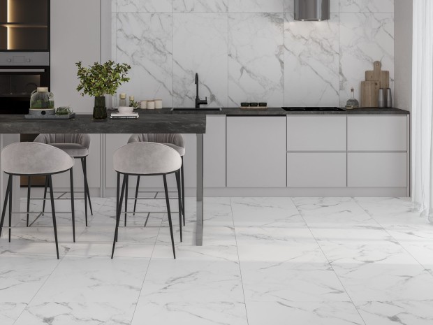 Колекція плитки Calacatta Silver