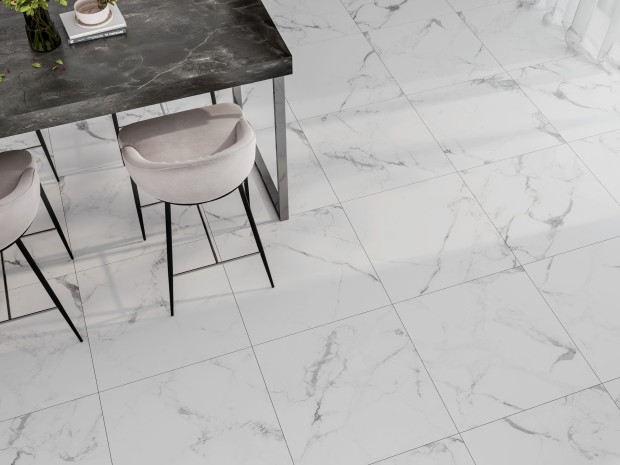 Колекція плитки Calacatta Silver