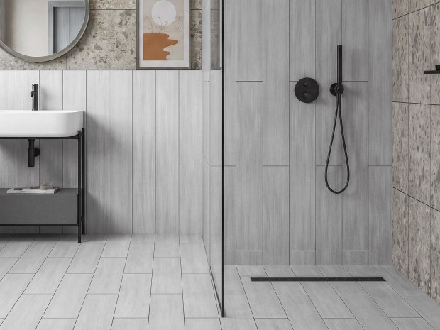 Tile collection Meta Wood