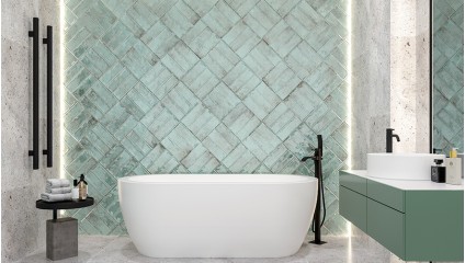 Bathroom tiles