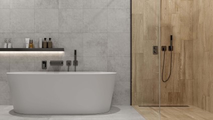 Bathroom tiles