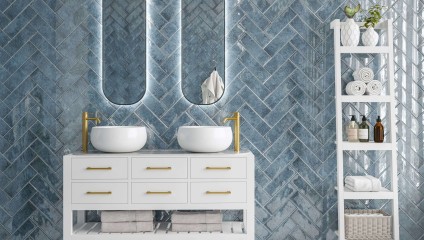 Bathroom tiles