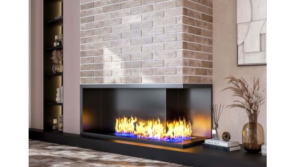 Tiles for facing fireplaces