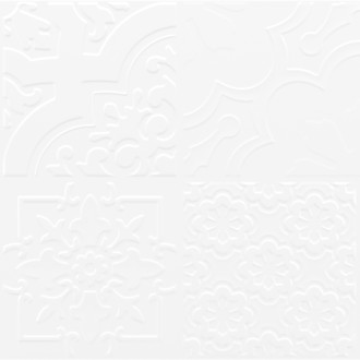 Tutto Bianco patchwork white 300x600