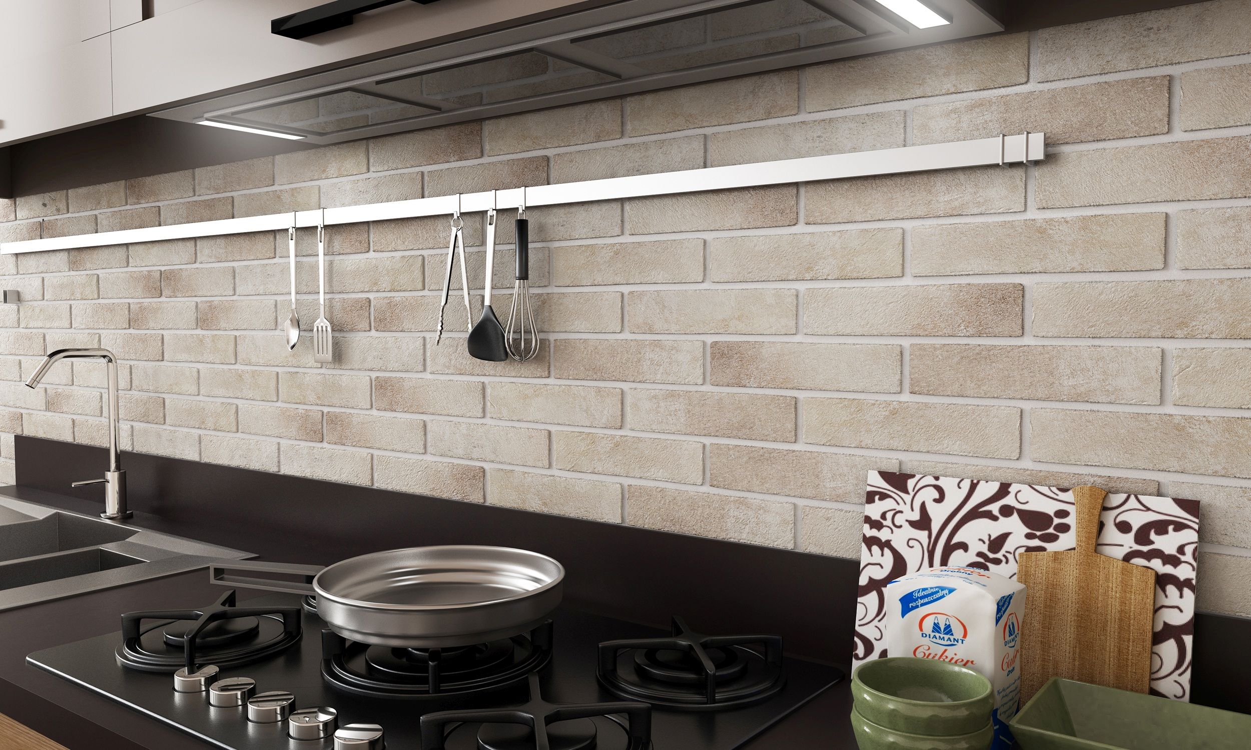 Плитка Fino бежевый 250х60х6