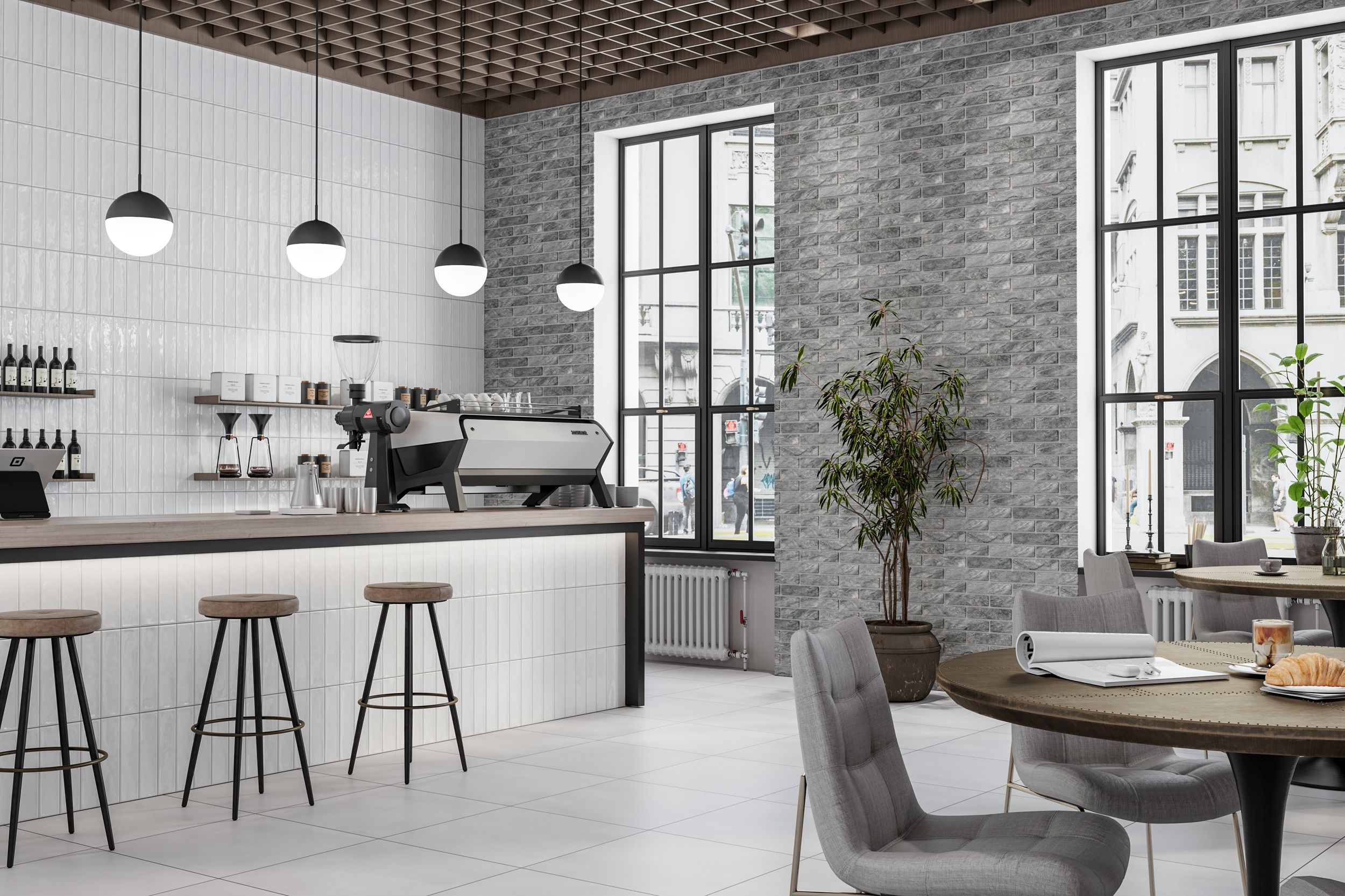 London антрацит 250х60х6