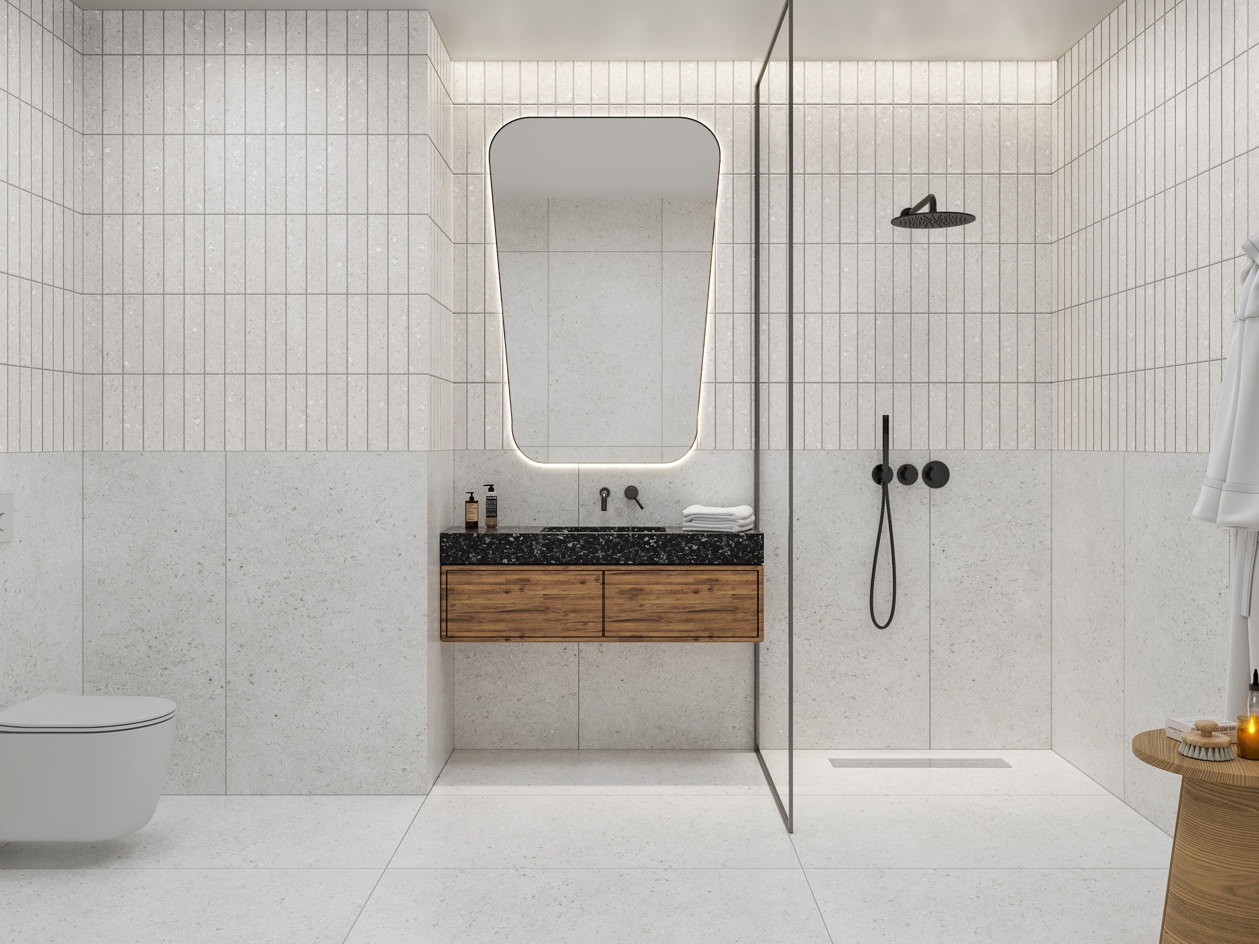 Плитка Silent Shore бьянко 1200х600х8
