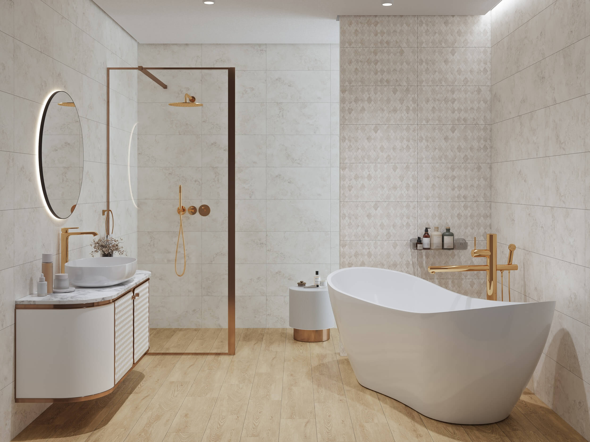 Woodgrain світло-коричневий 200x650x7