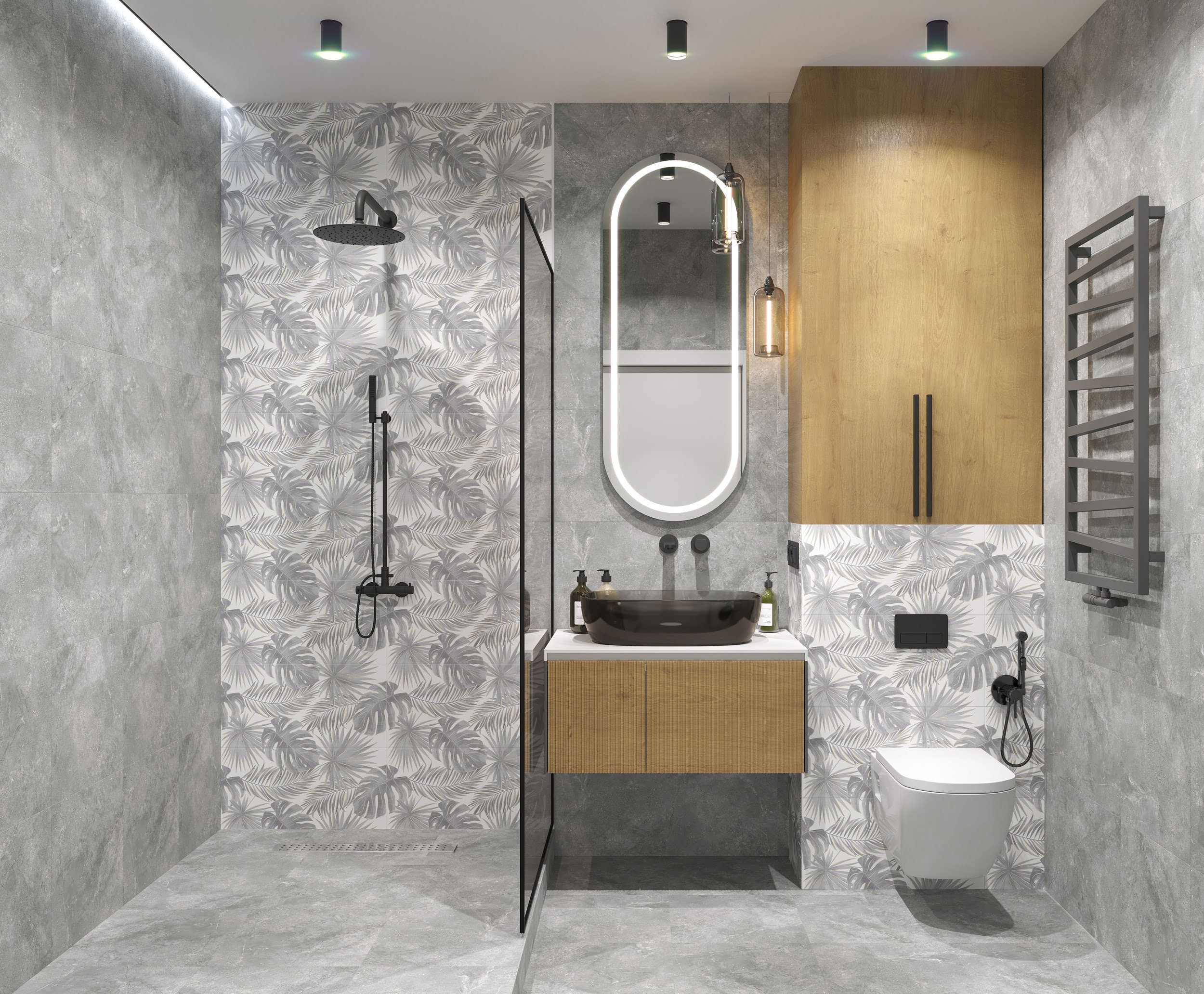 LOUNGE szary 300x600