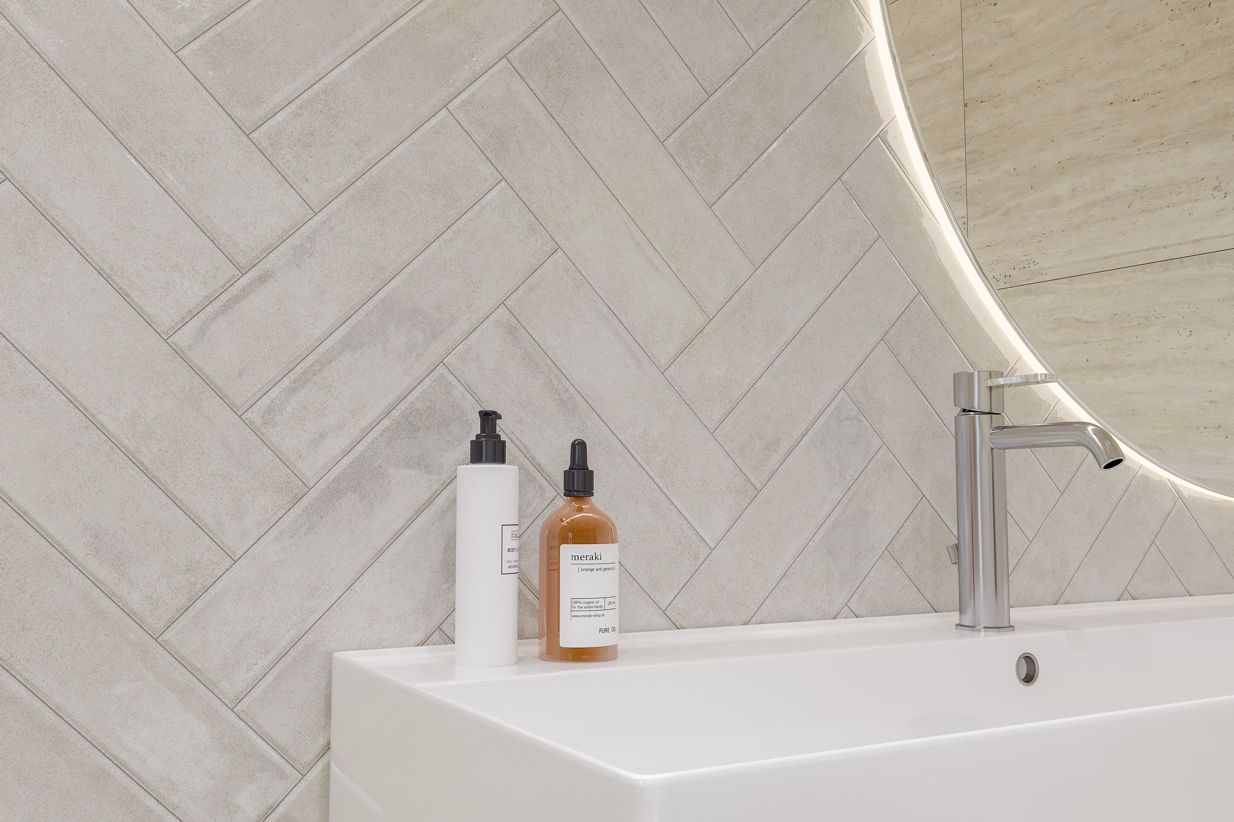 Плитка Garda айвори 75x300x6