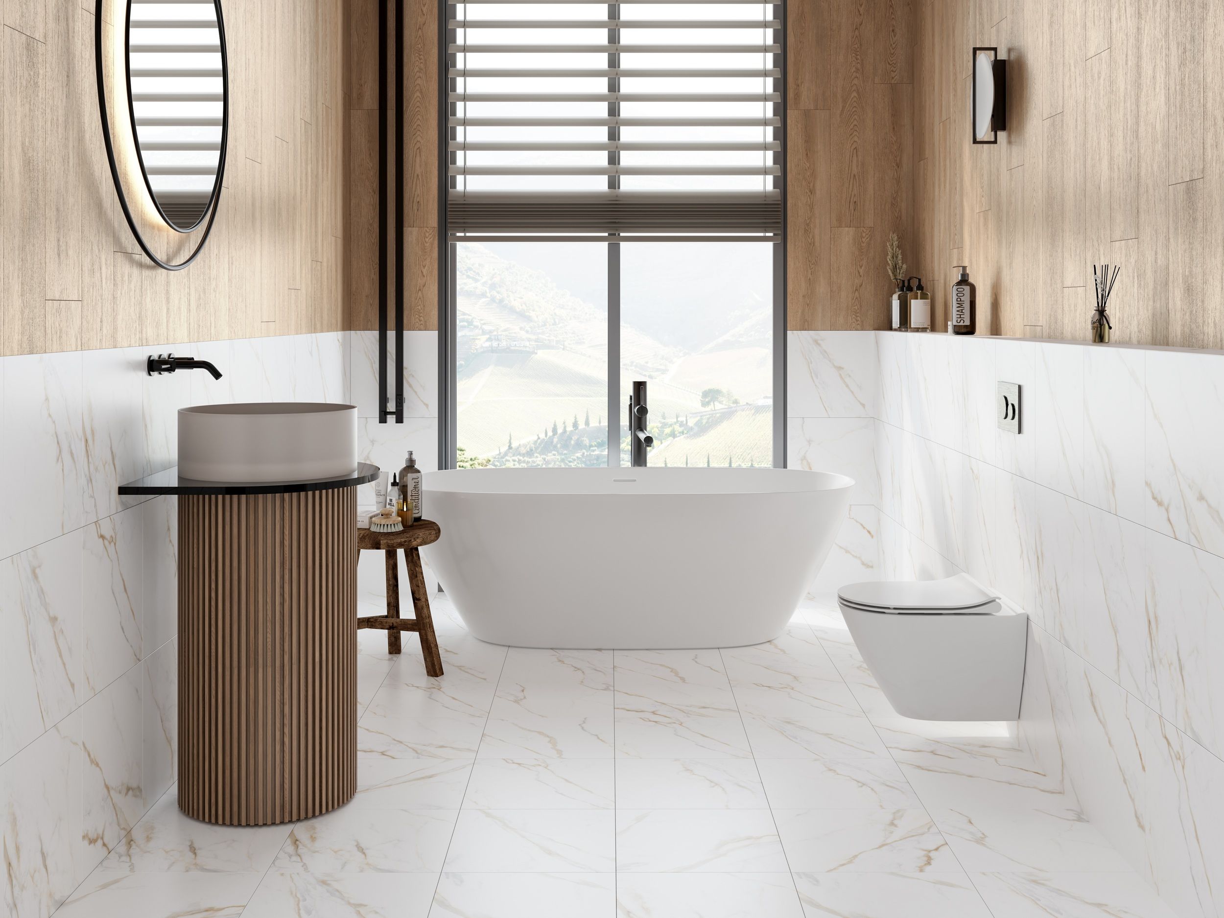 Ladnera білий 400x400x7