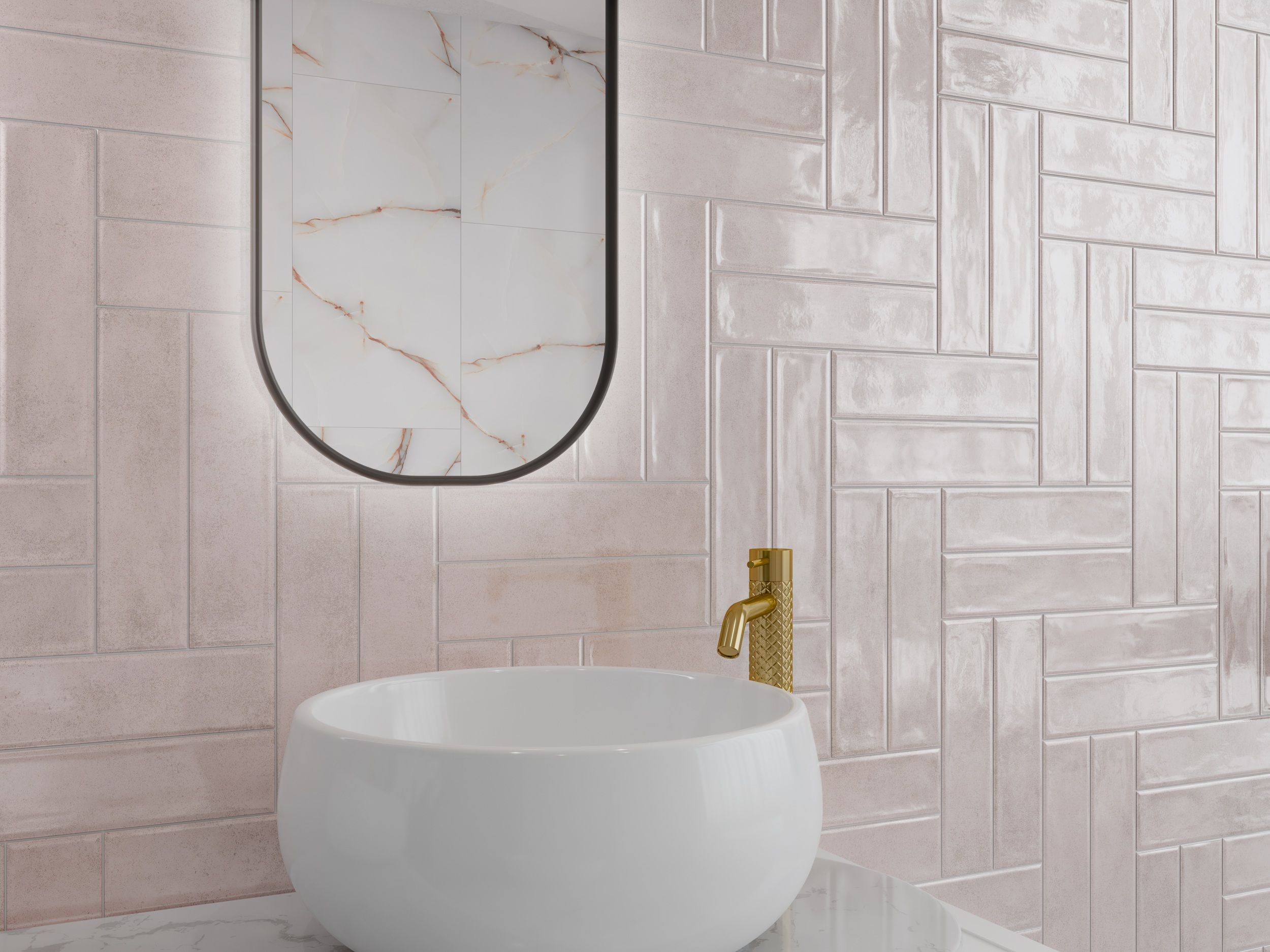 Lugano pink 75x300x6