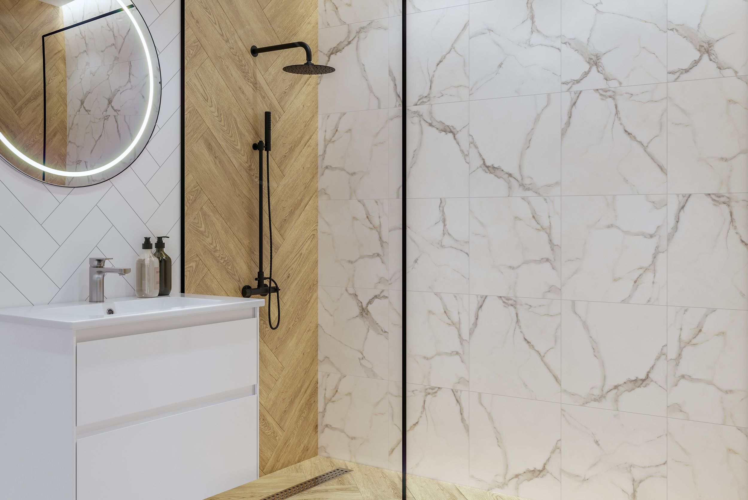 Woodgrain світло-коричневий 200x650x7