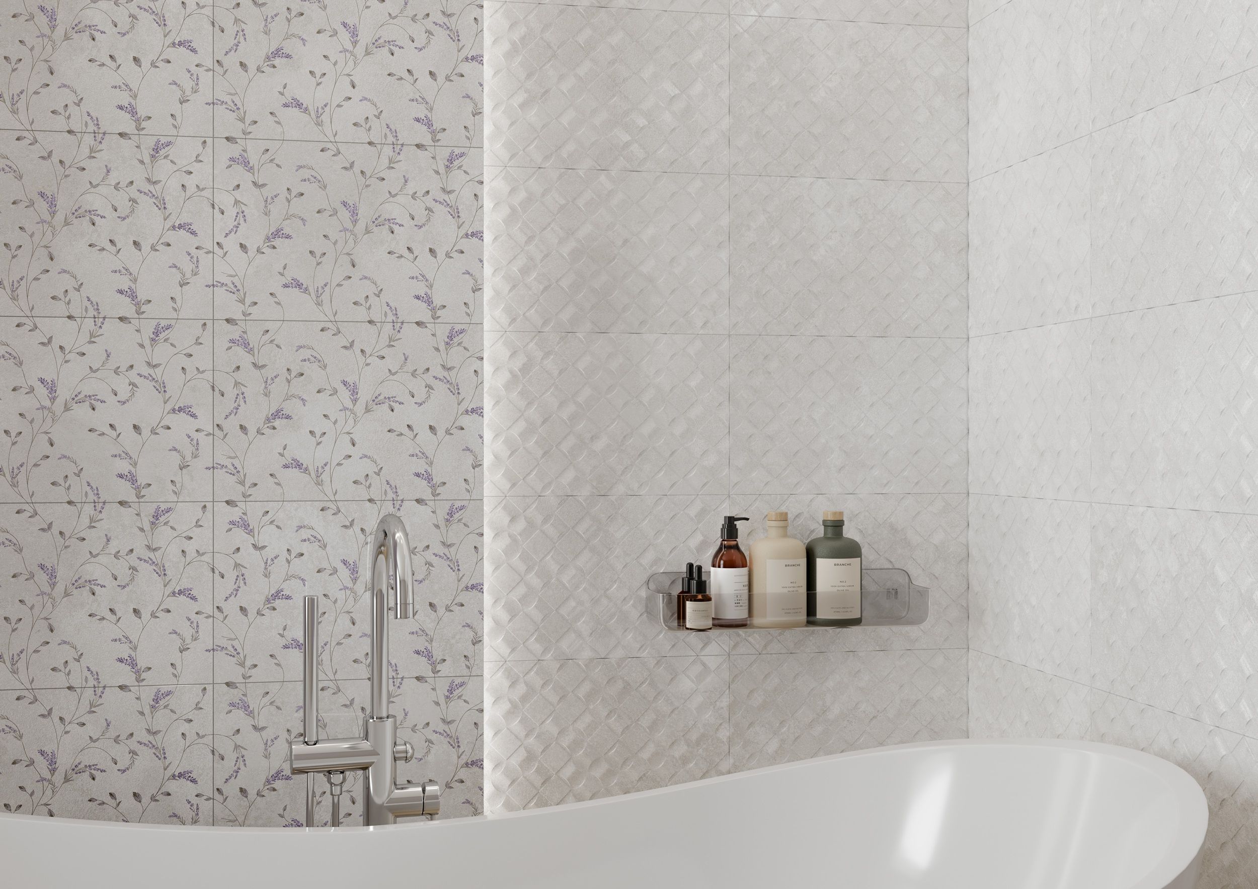 Плитка Provence relief айворі 250x400