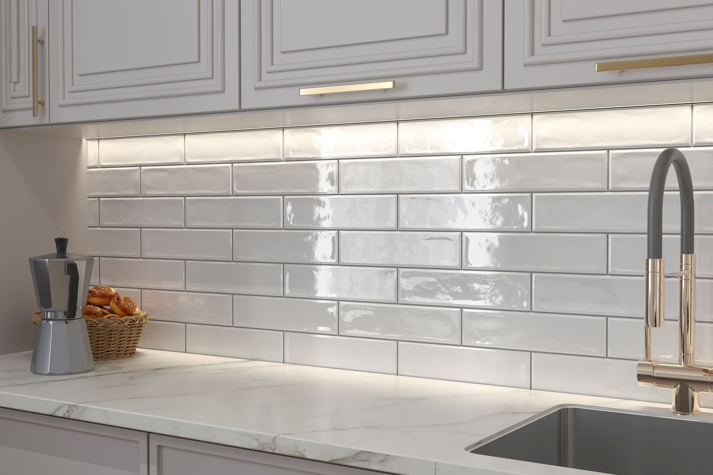 Snow biały 75x300x6