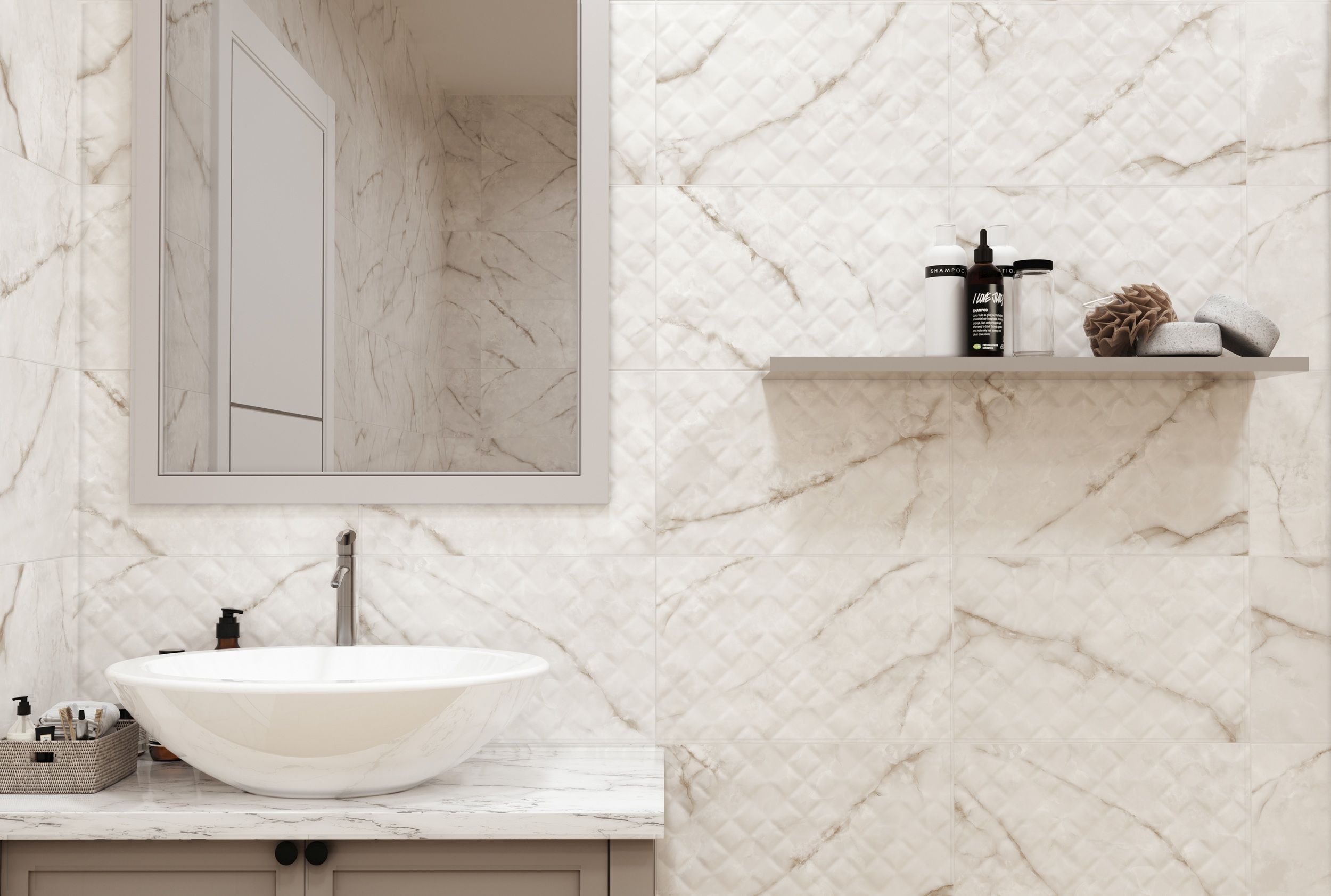 Storyx rombo beżowy 250x400