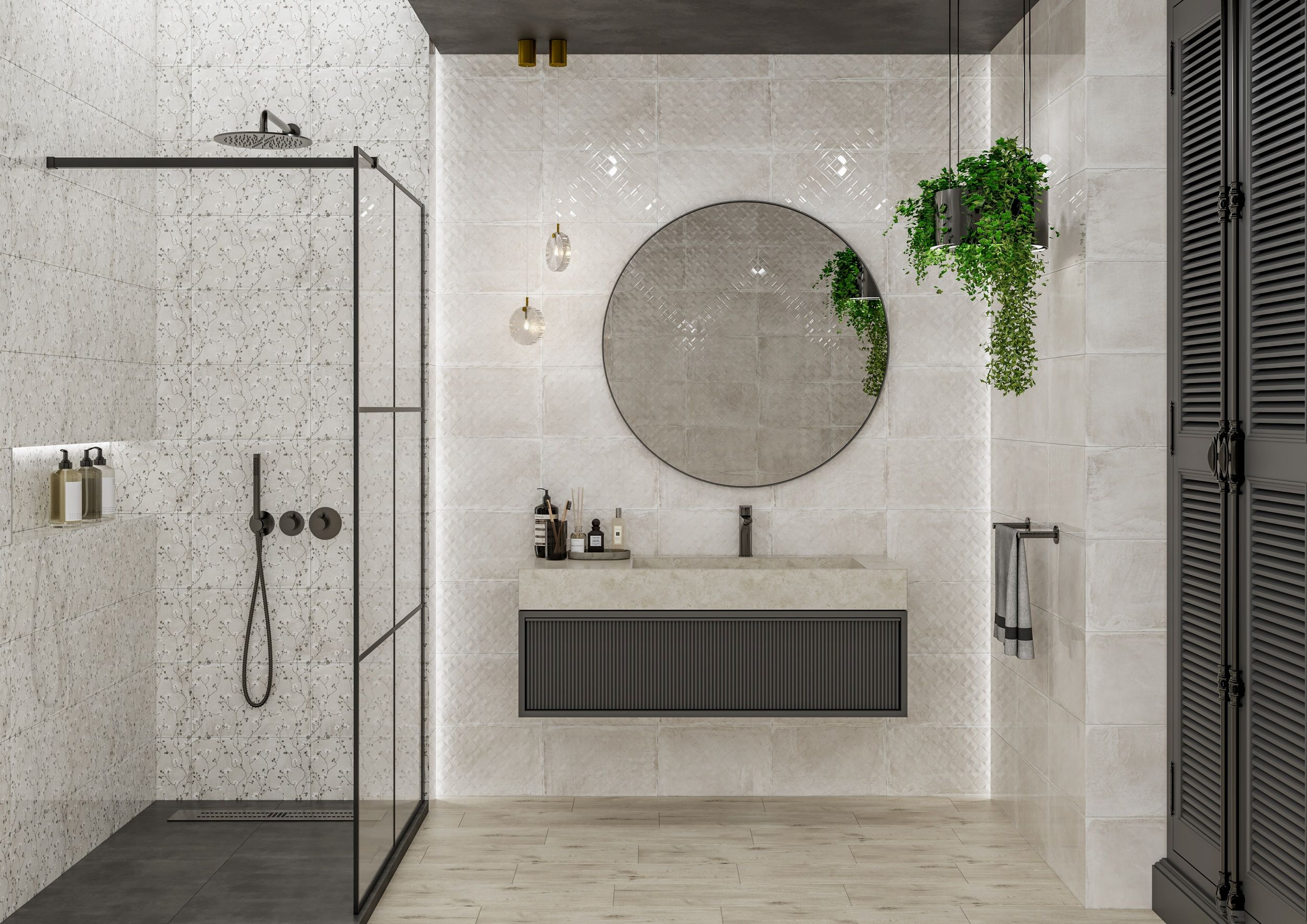 Плитка Sweet Home айворі рельєф 250x400