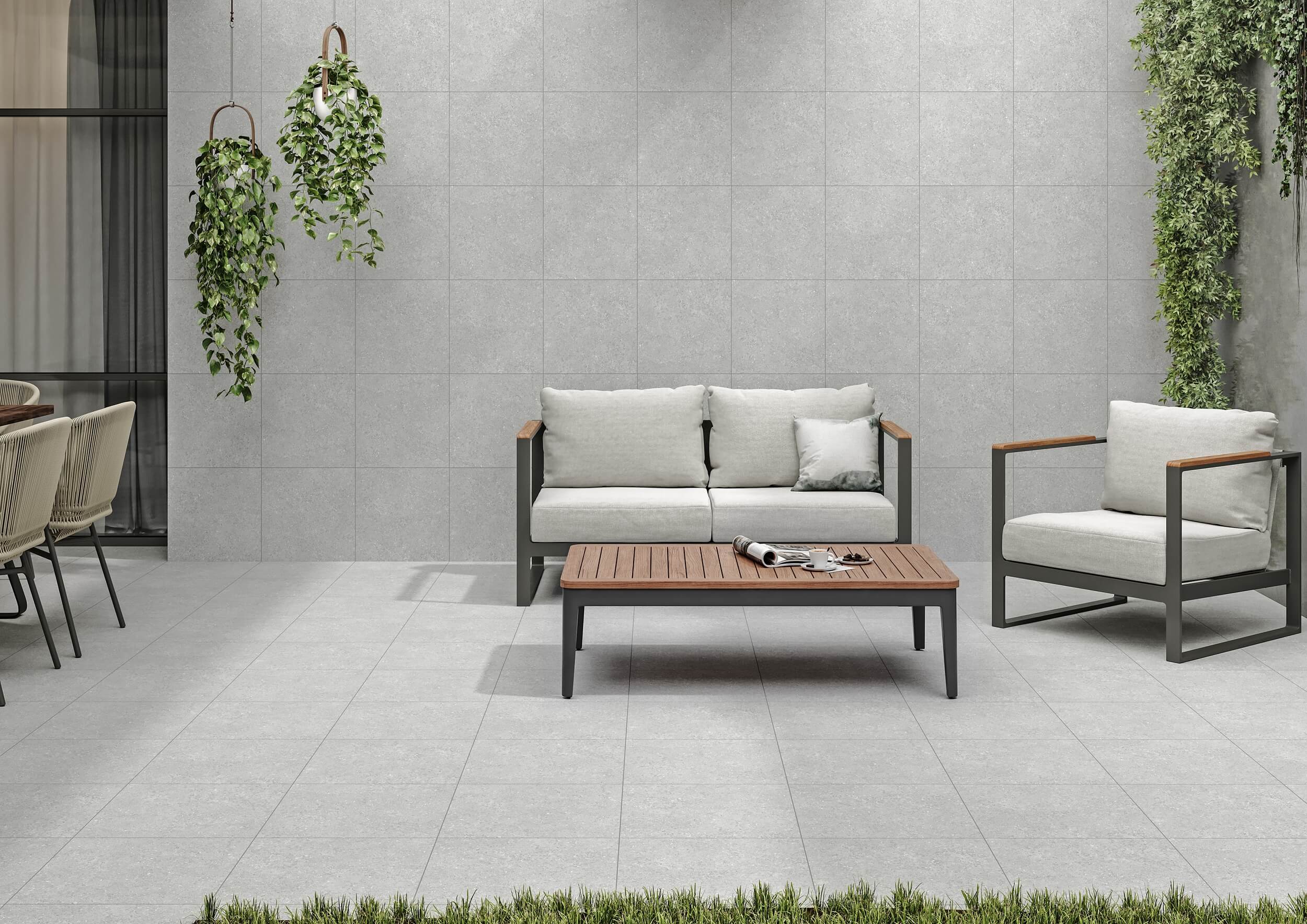 Easy Mix light gray 400x400x7