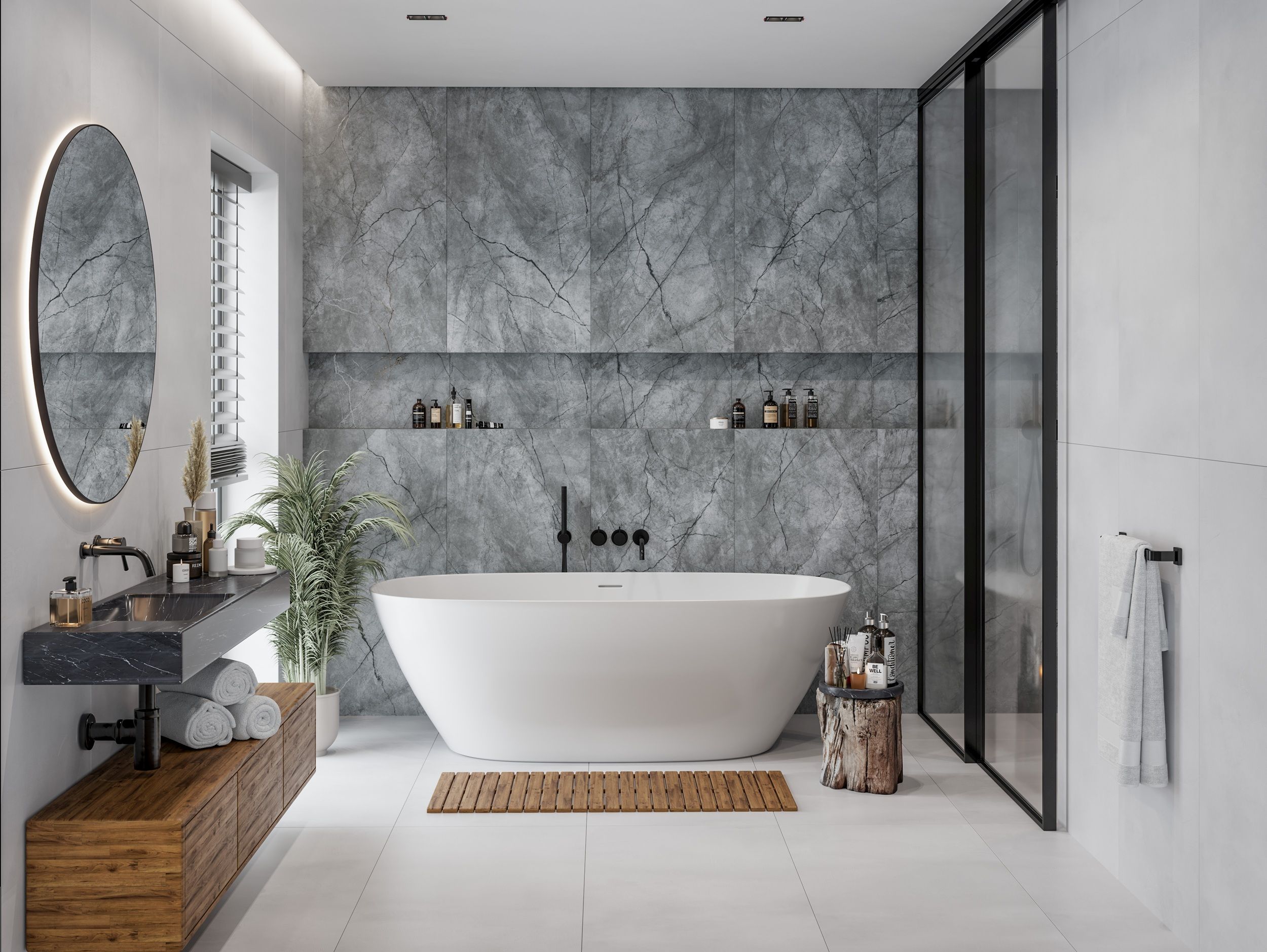 Inspiration графітовий 1200х600х8