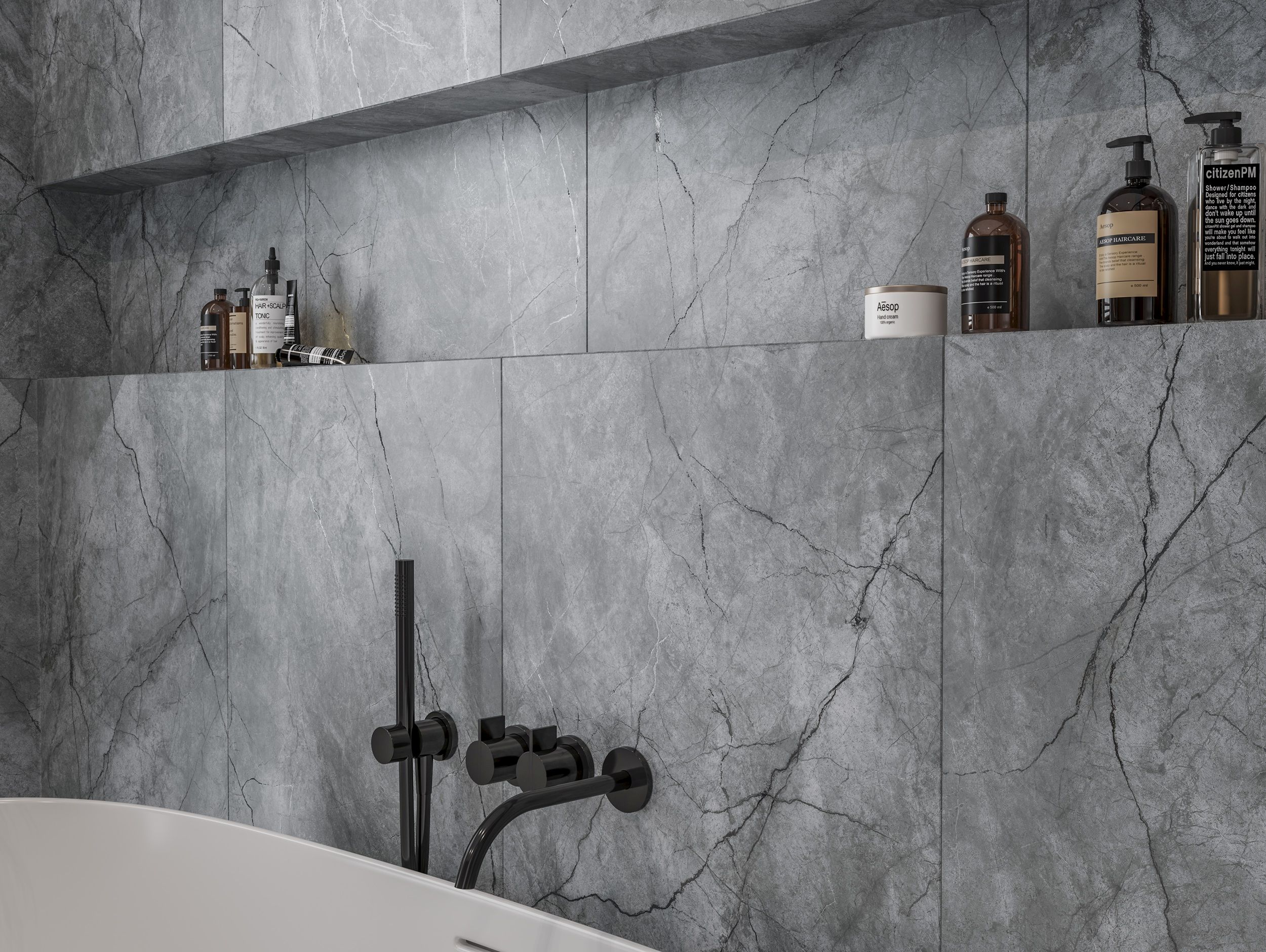 Inspiration графітовий 1200х600х8