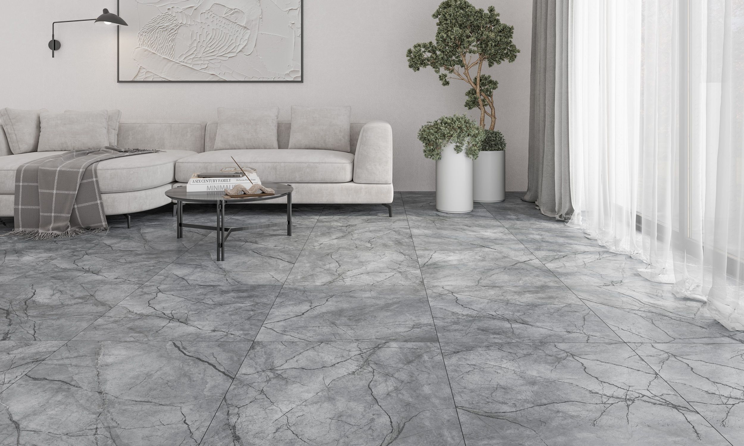 Inspiration графитовый 600х600х8