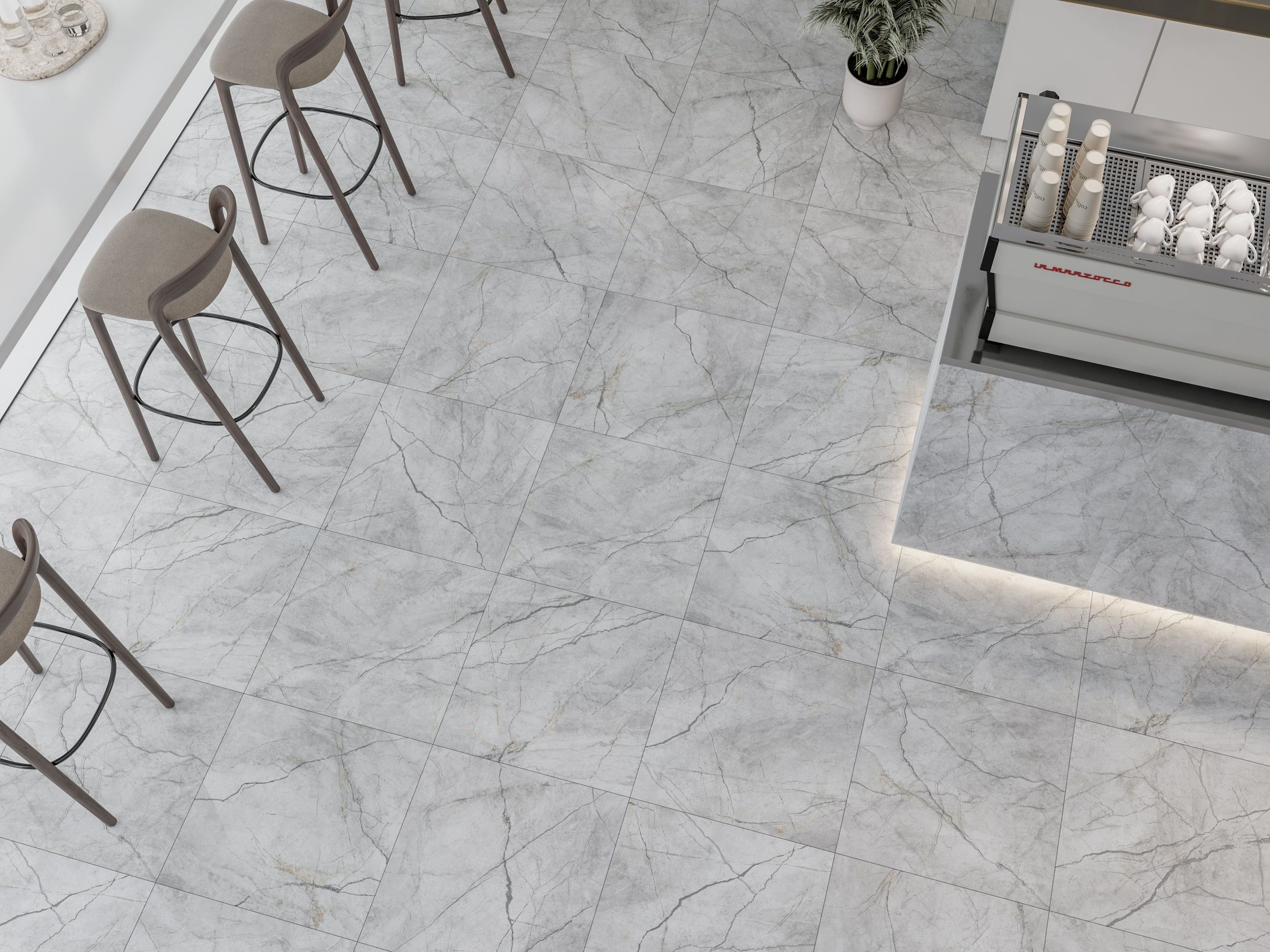 Плитка Inspiration сірий 600х600х8