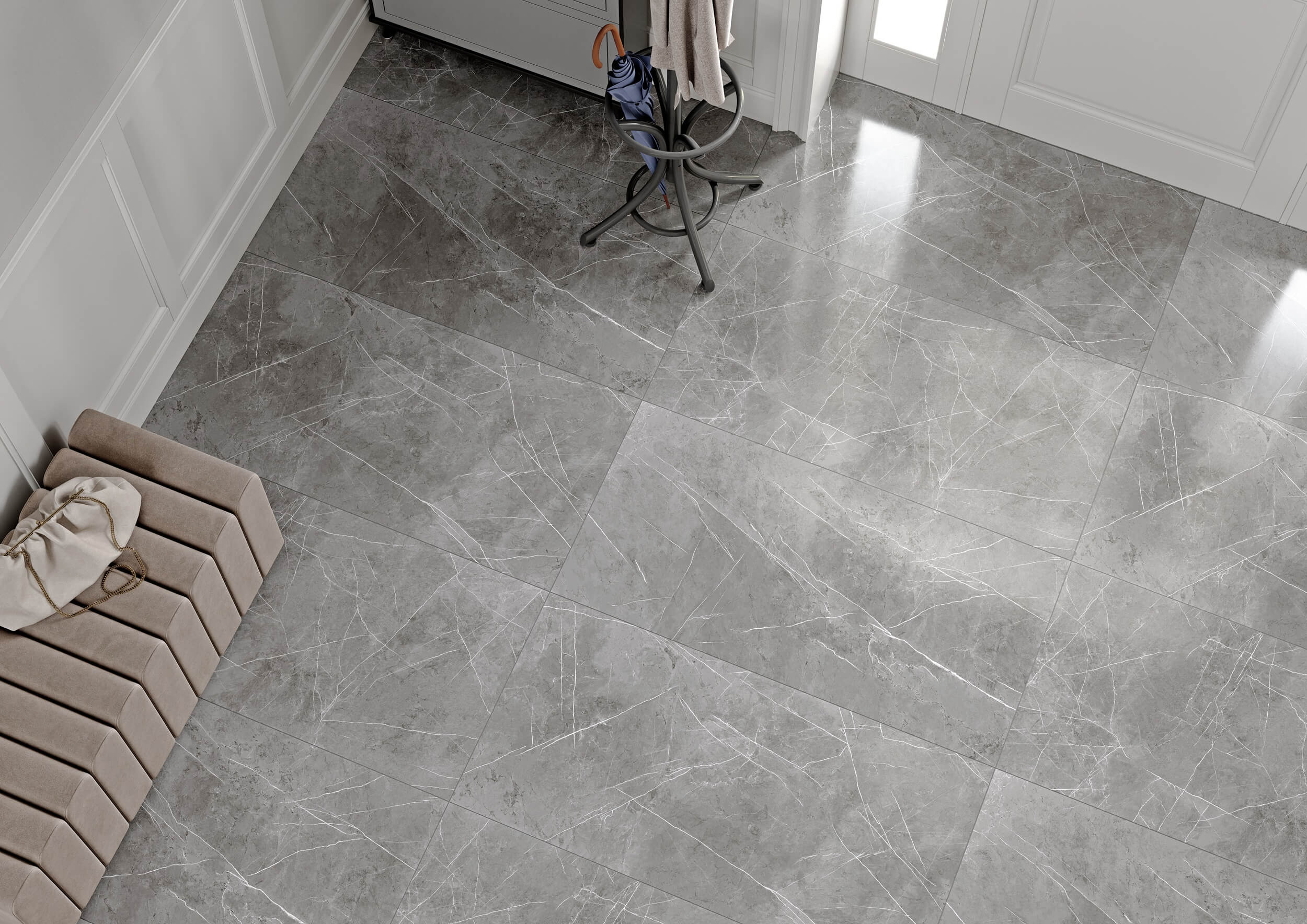 Marble Mood сірий 1200х600х8