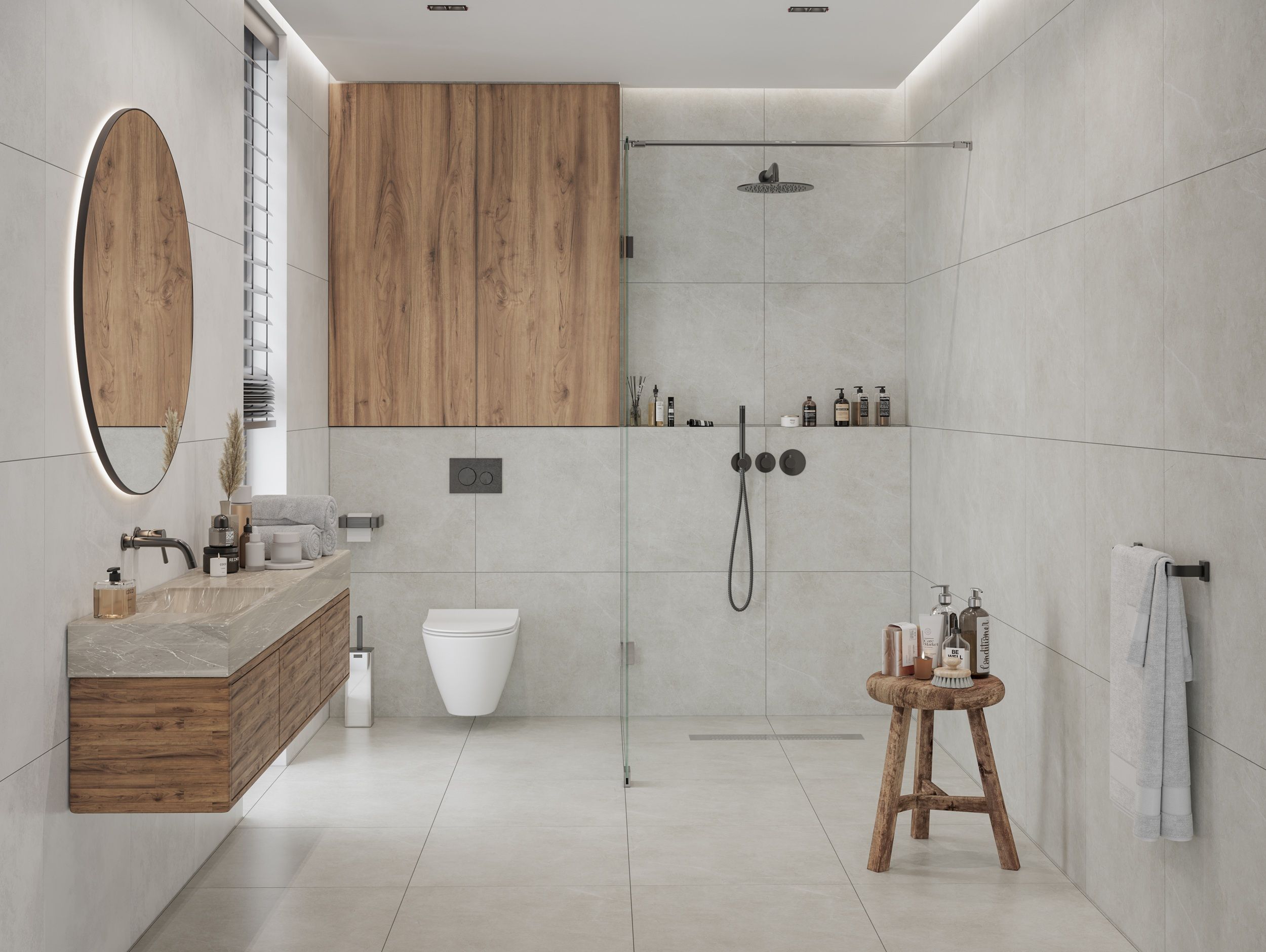 Плитка Nordic серый 600x600x8