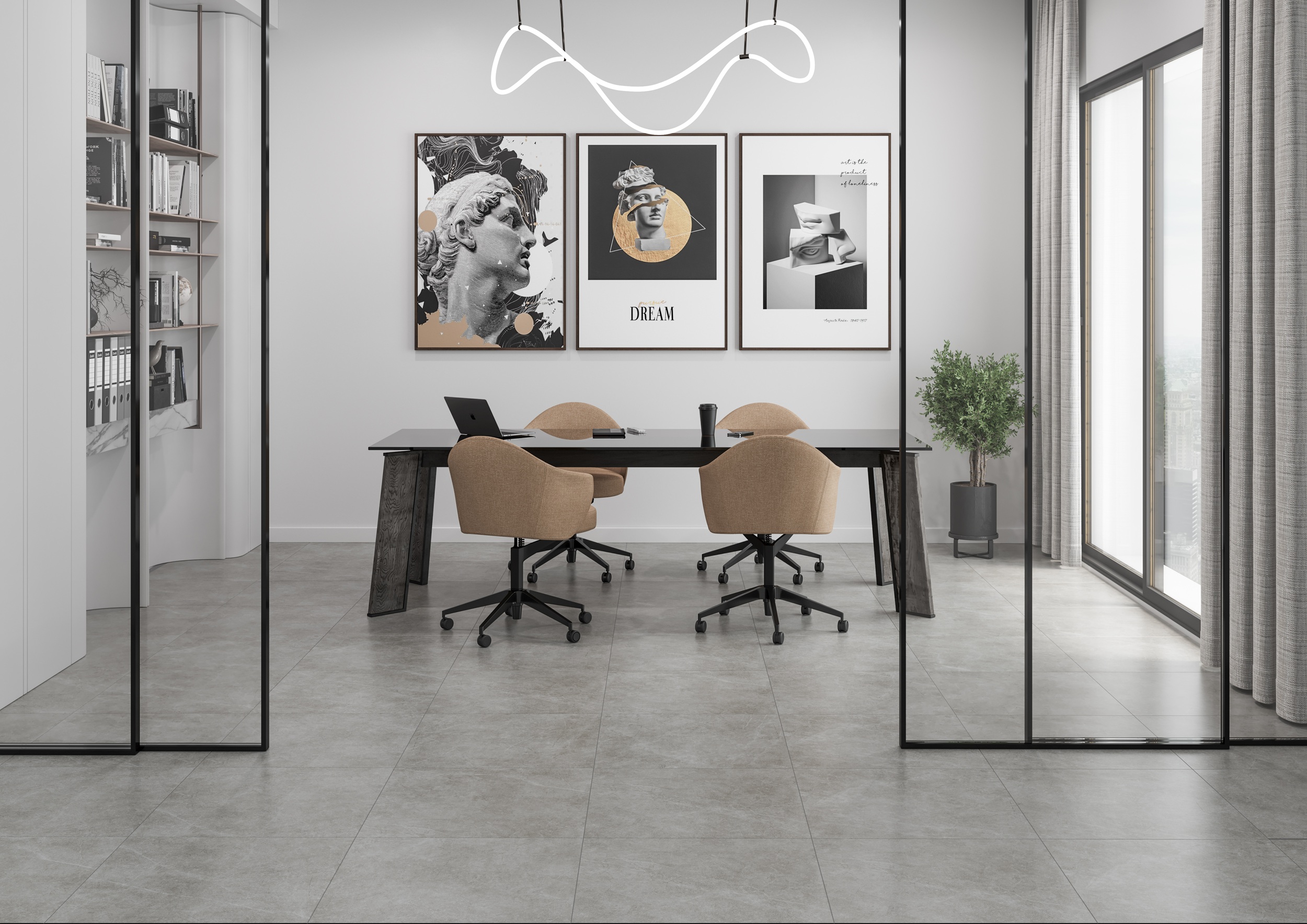 Nordic gray 600x600x8