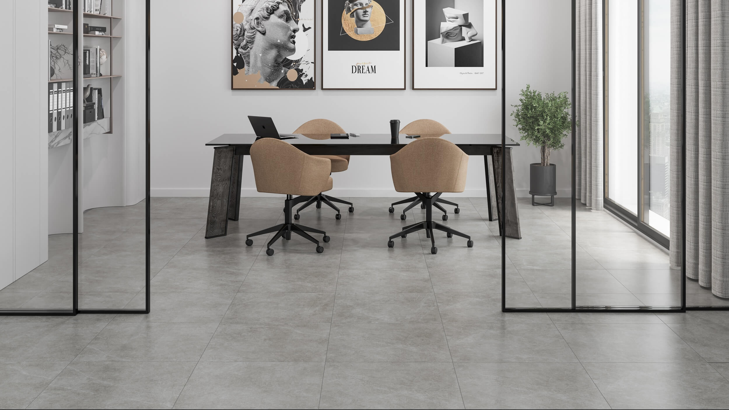 Nordic gray 600x600x8