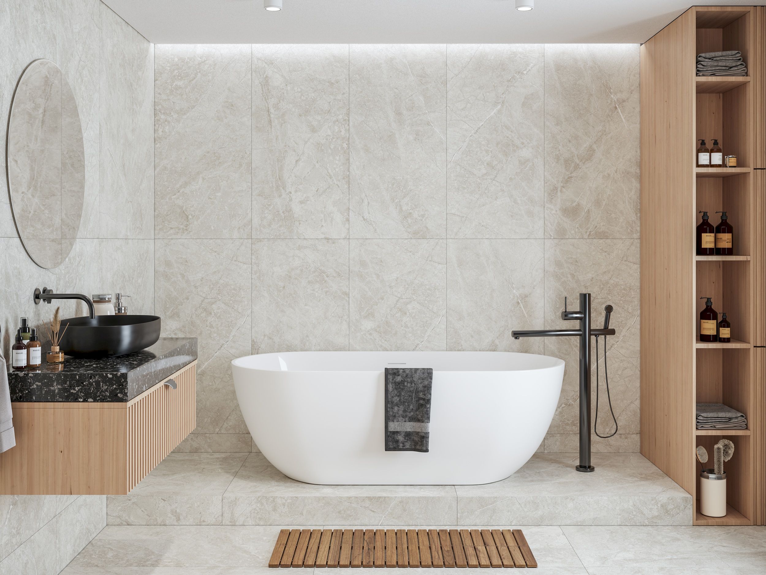 The Stone бежевий 600х600х8