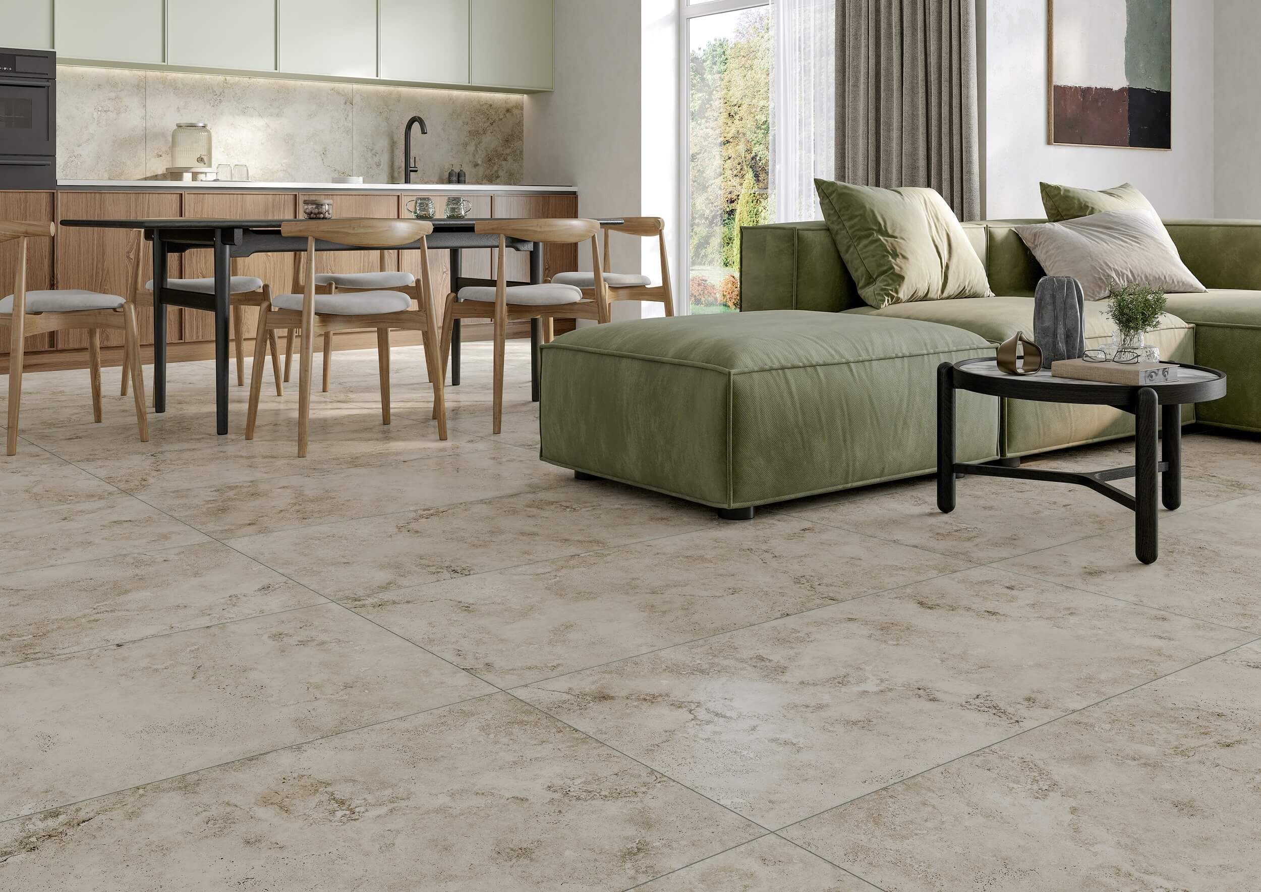 Cloudy Stone beige1200х600х8
