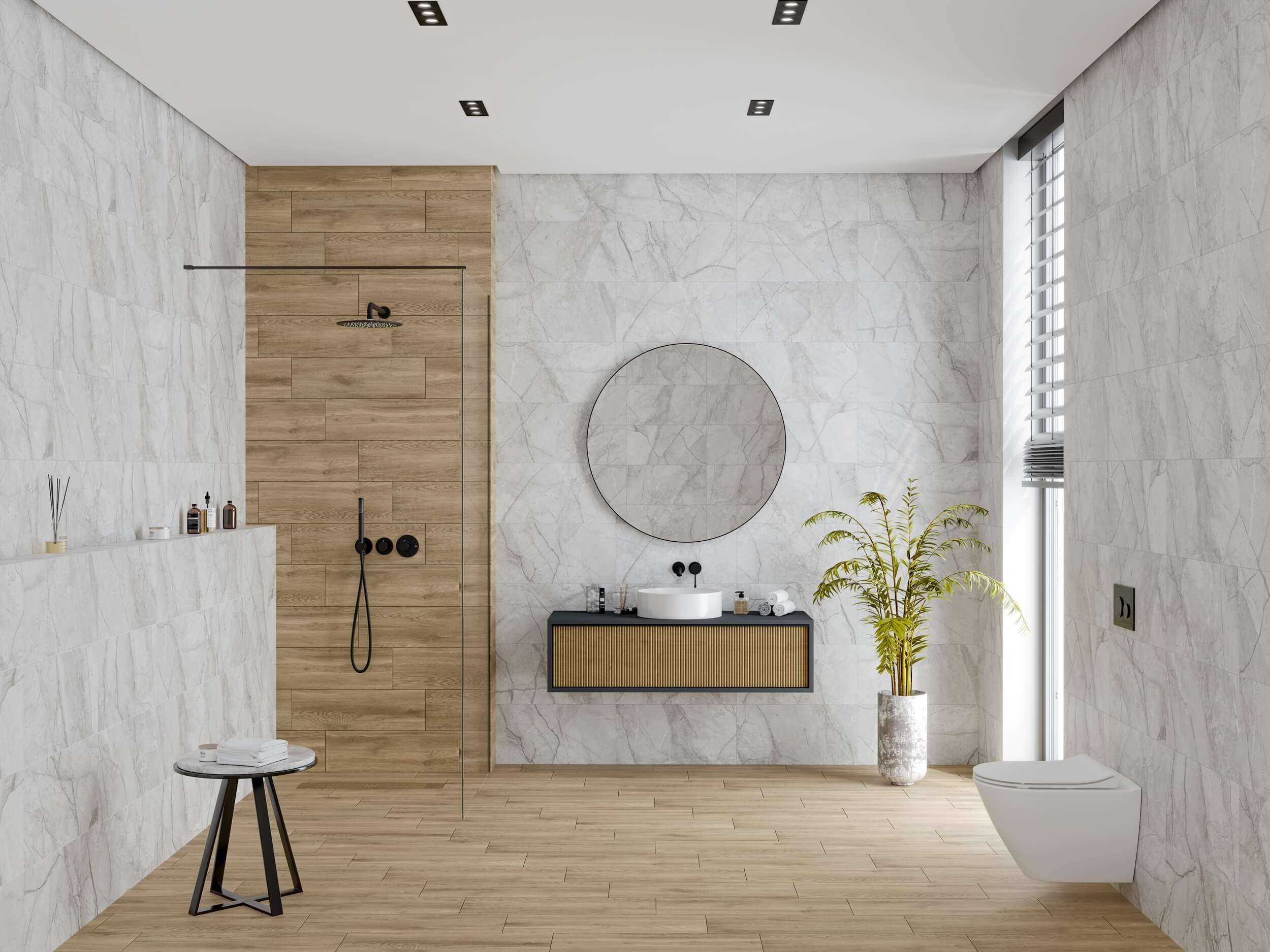 Florentine Marble light gray 300х600