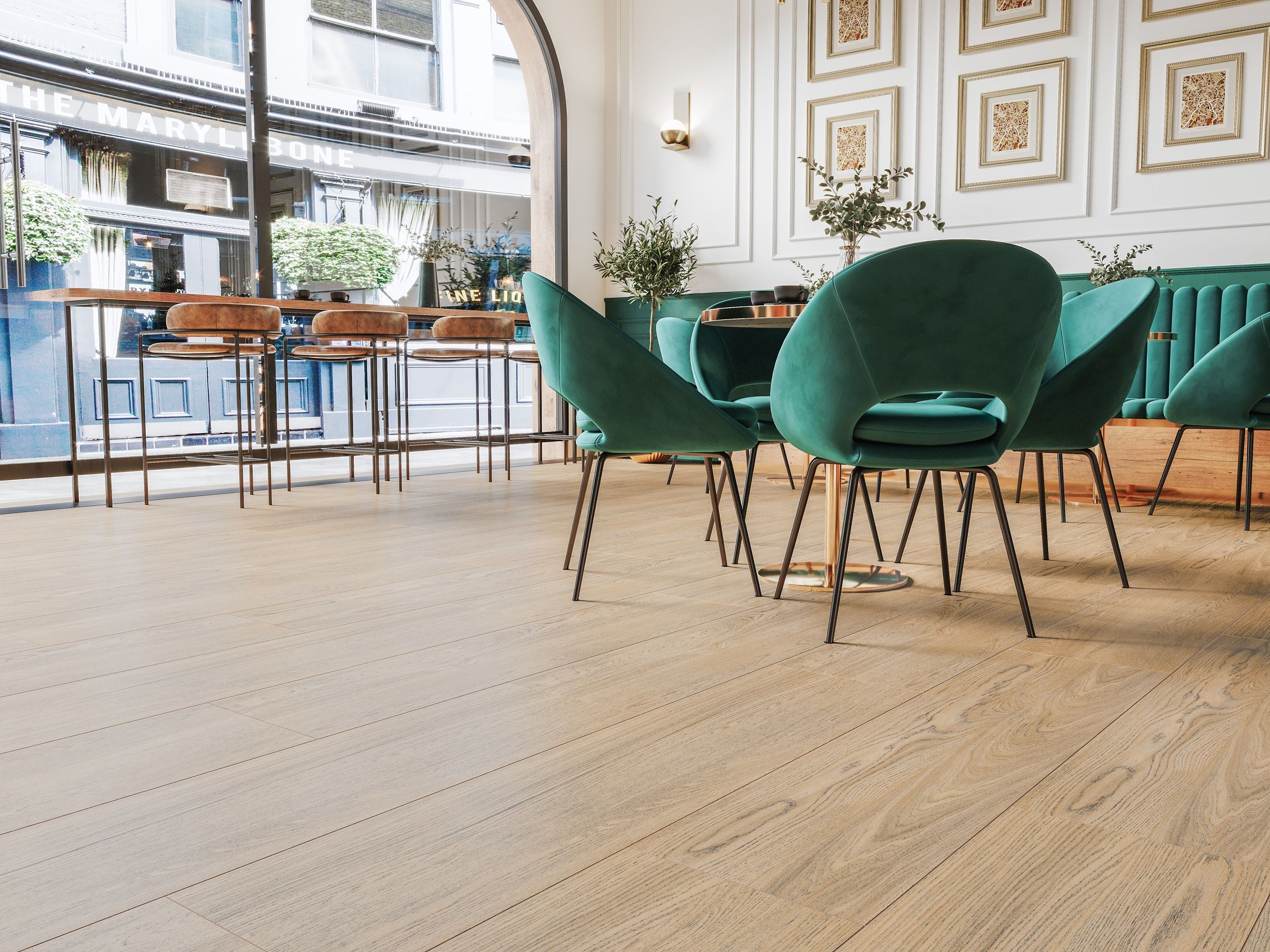 Glam Wood мокко 1200x300