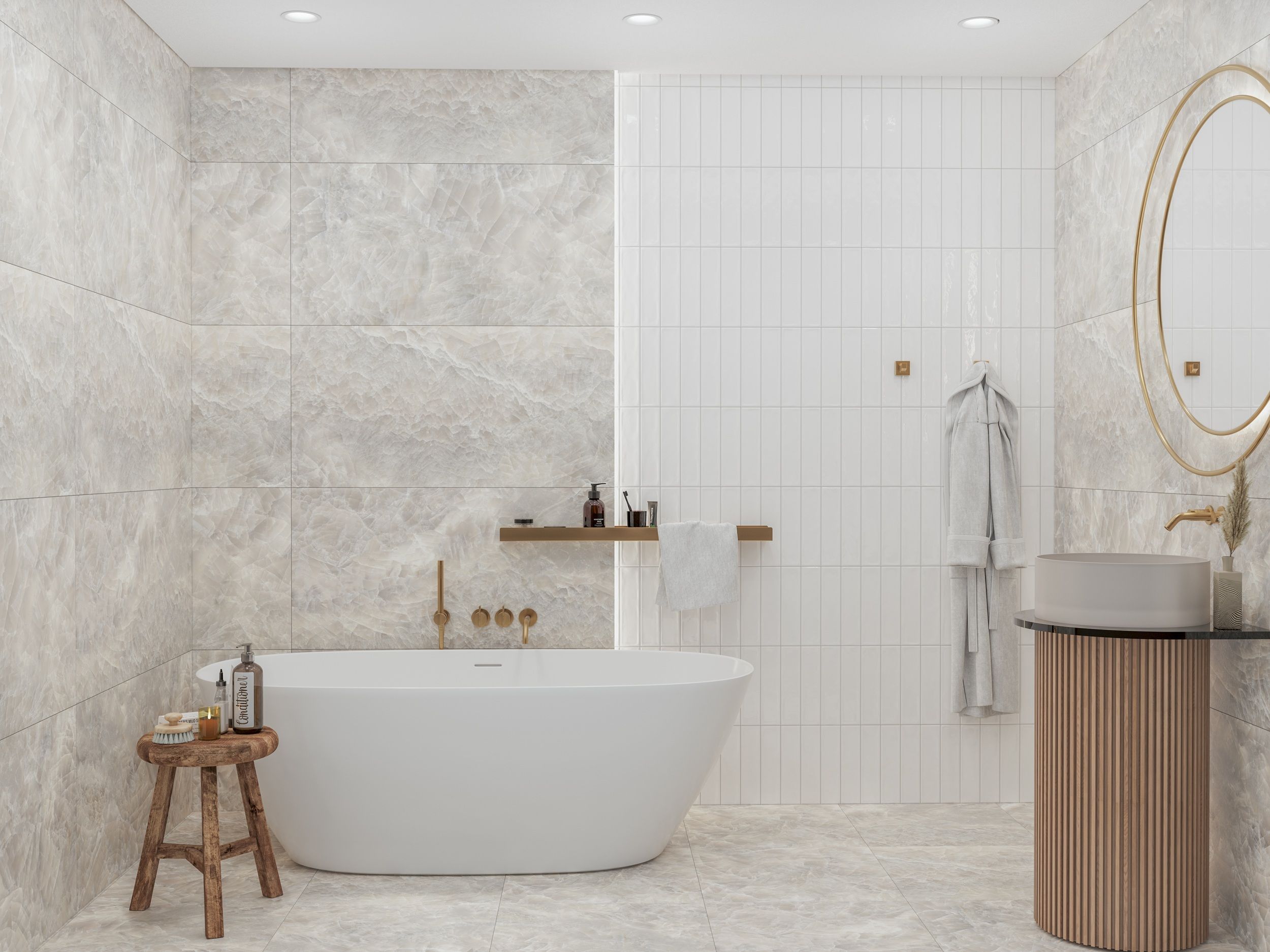 Ice Stone бежевий 1200х600х8