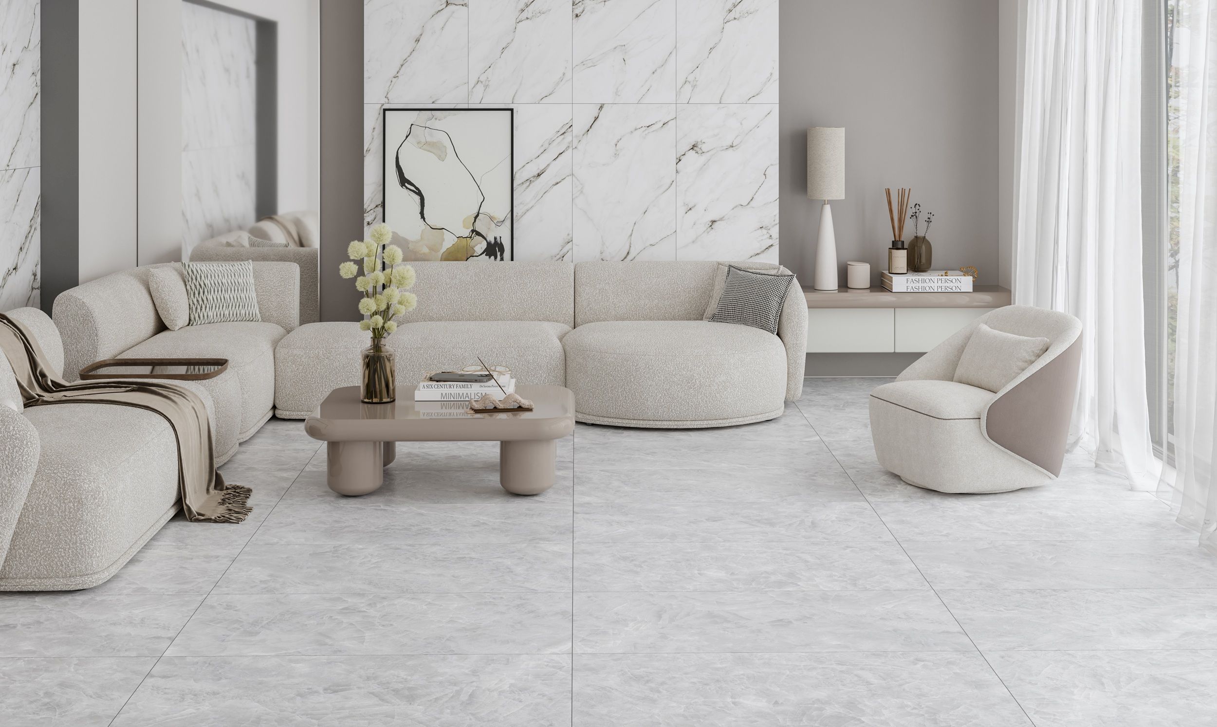 Marmo Roma biały 1200x600