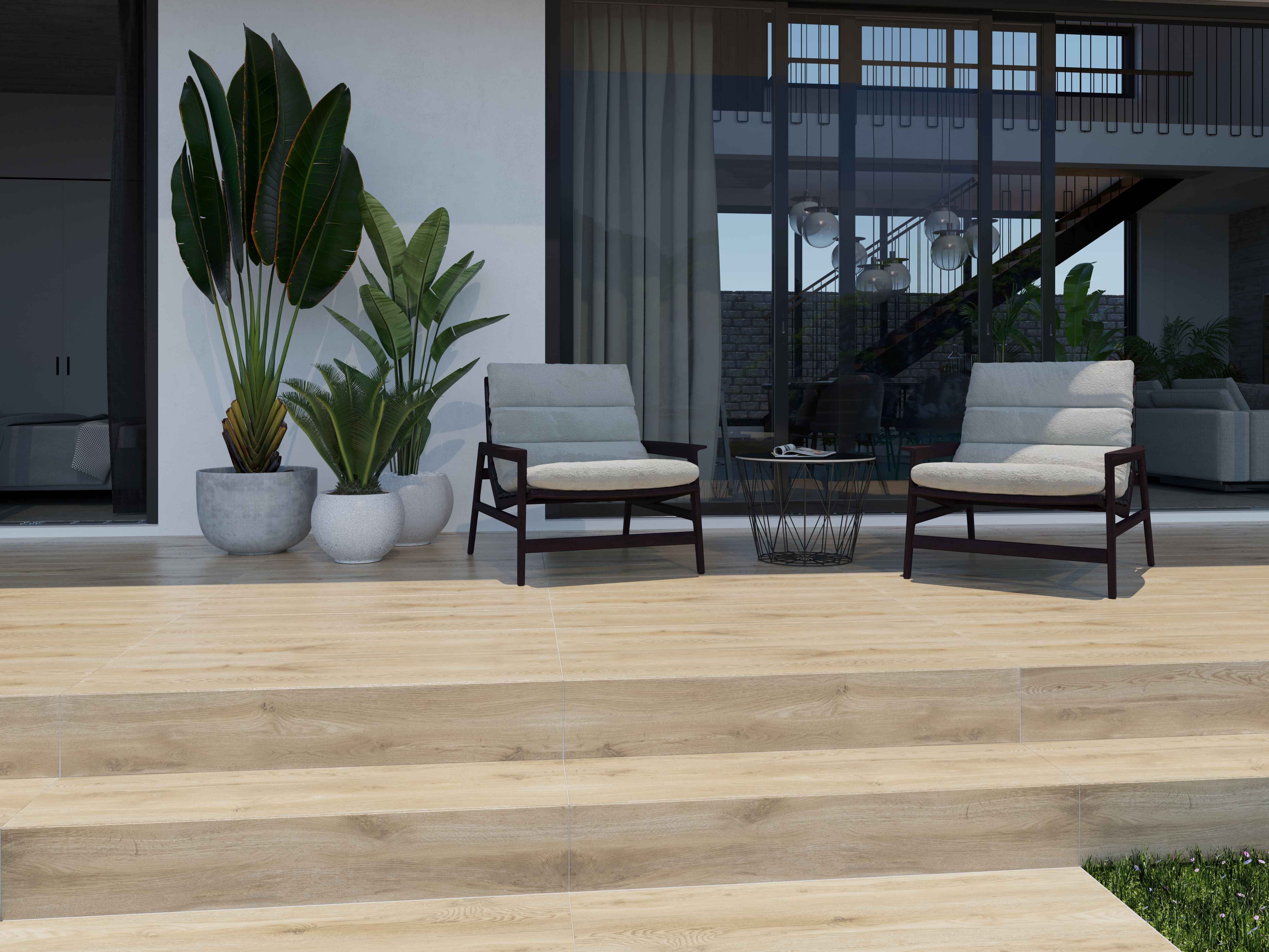 Плитка Kronewald бежевий 1200х300x8