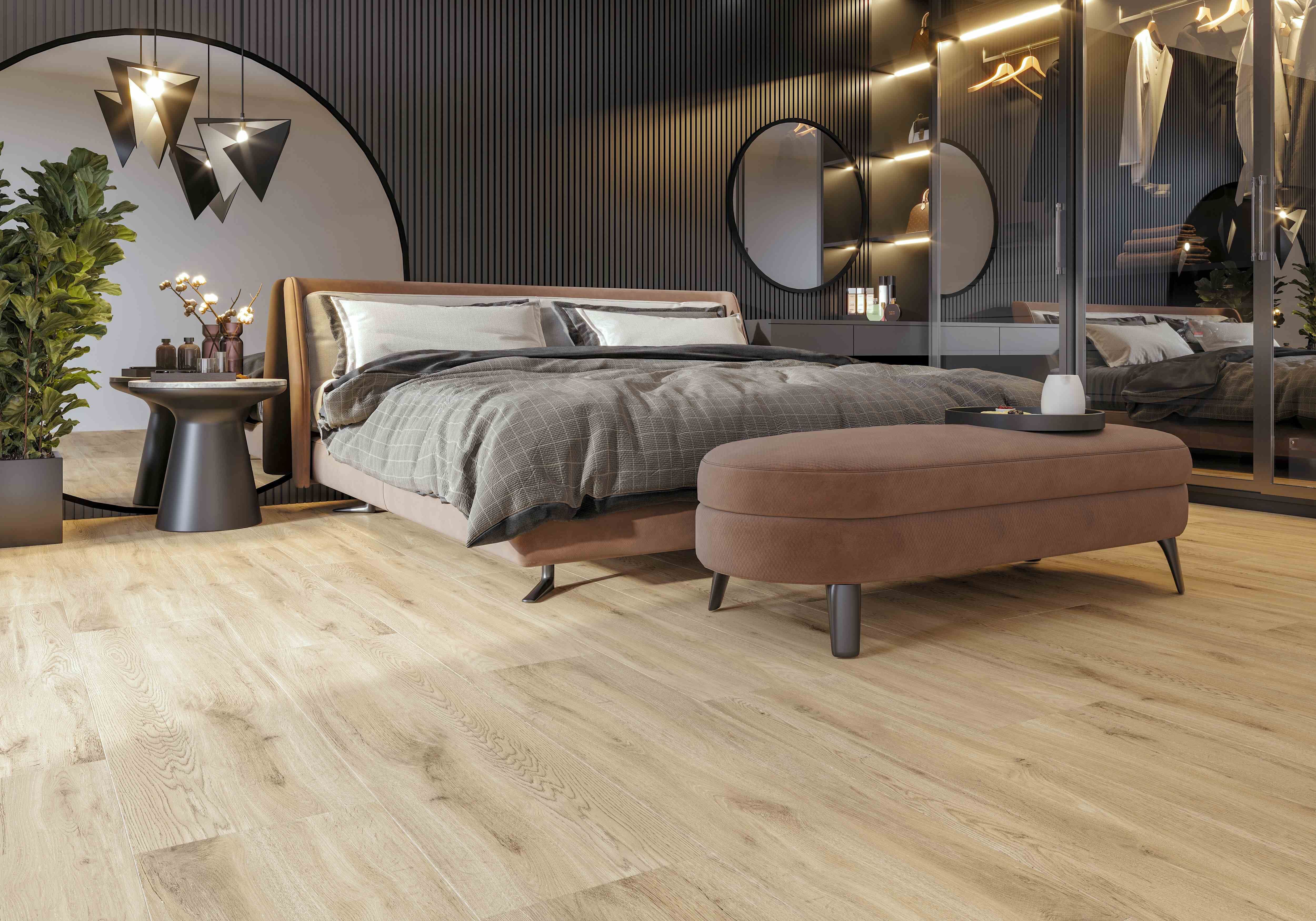 Плитка Kronewald темно-бежевый 1200х300x8