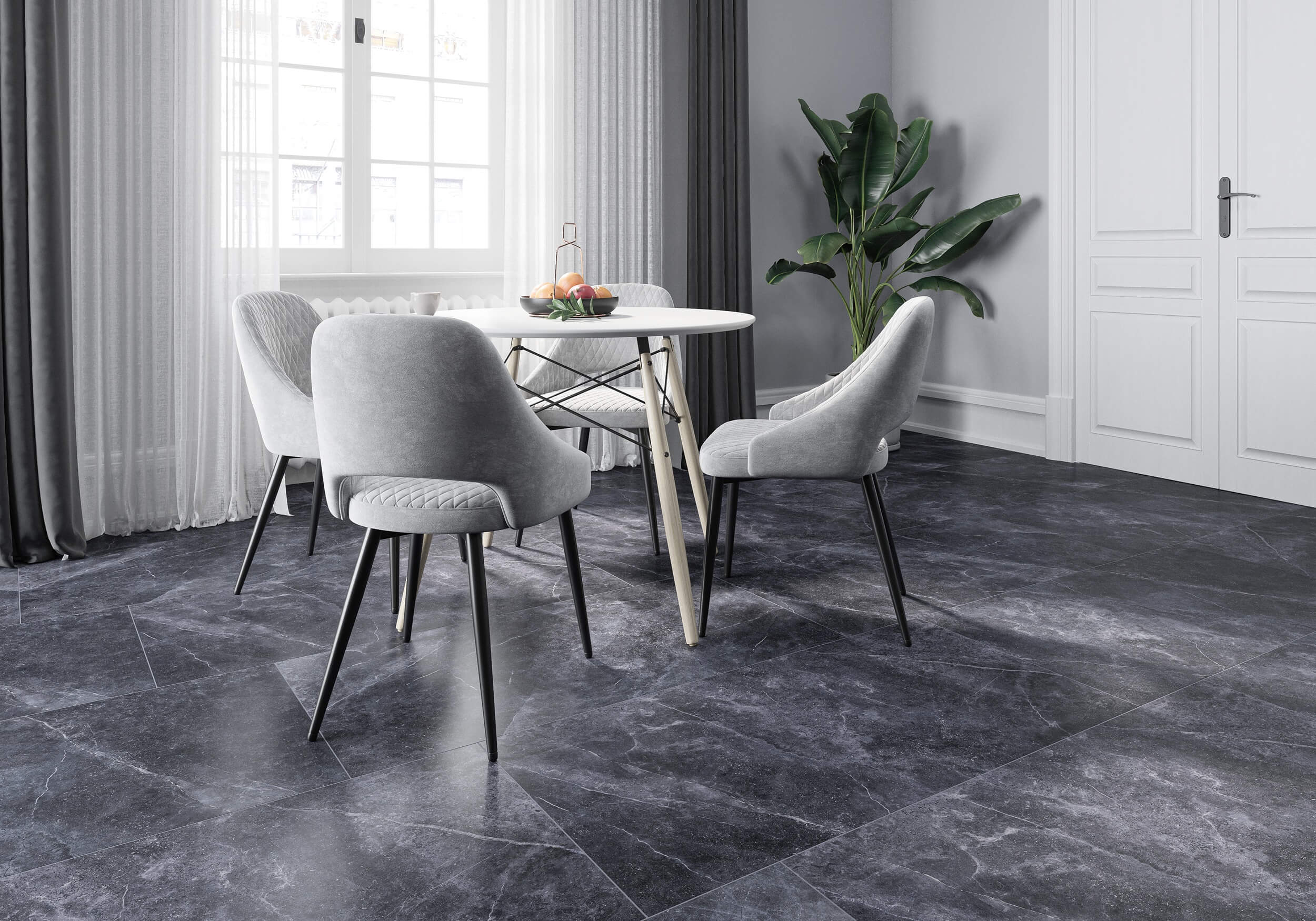 Space Stone чорний 1200х600х8