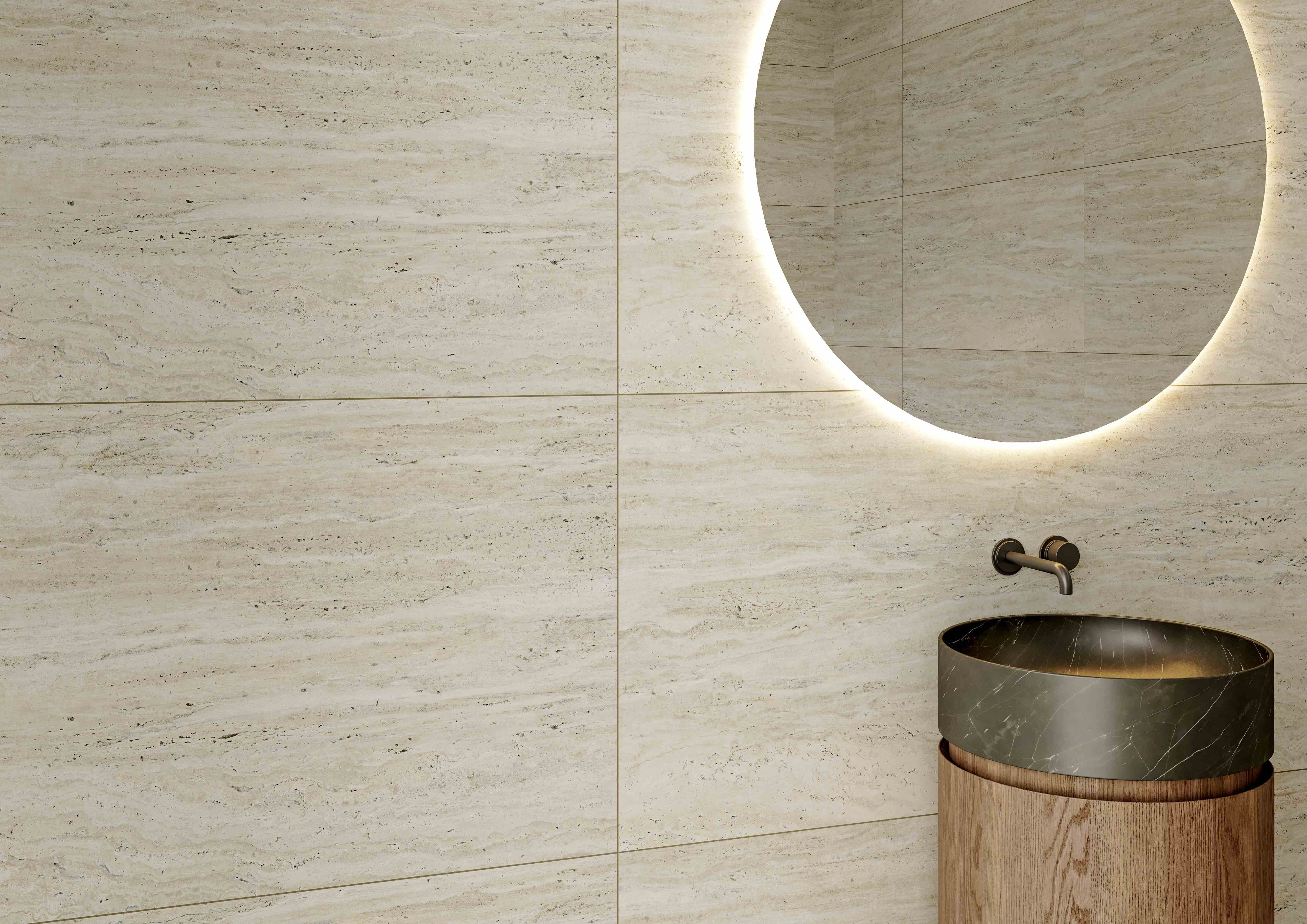 Travertino Ever beżowy 1200х600х8