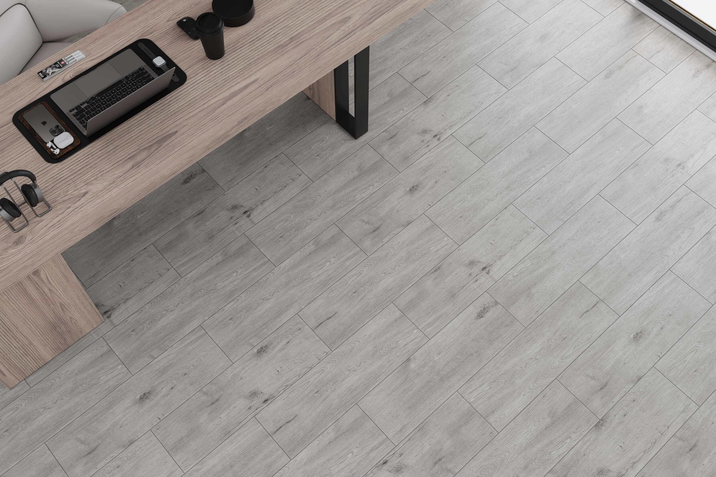 Плитка Wellwood серый 200x650x7