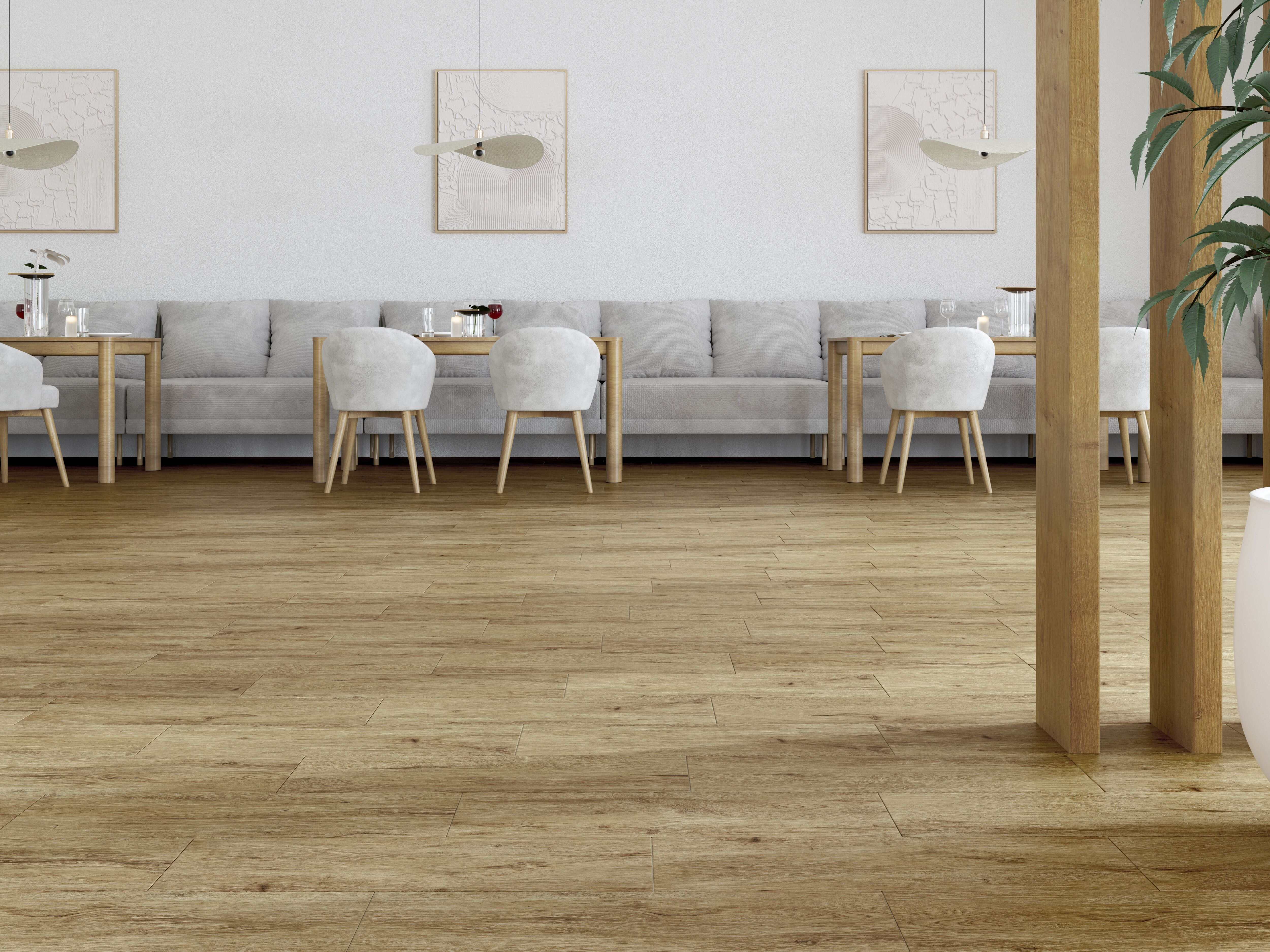 Плитка Wood Mood коричневий 200x650x7