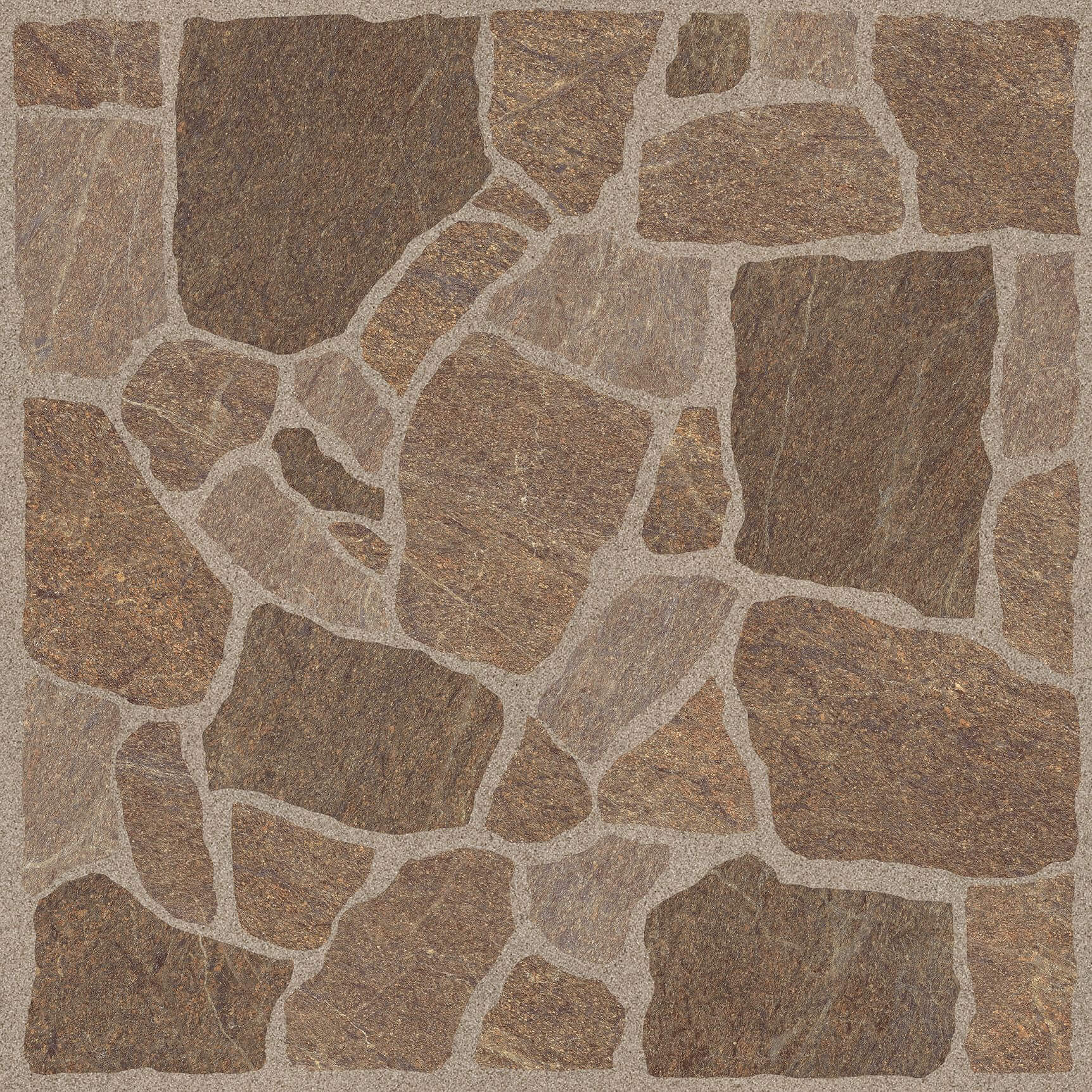 Плитка Cortile коричневый 400x400x7
