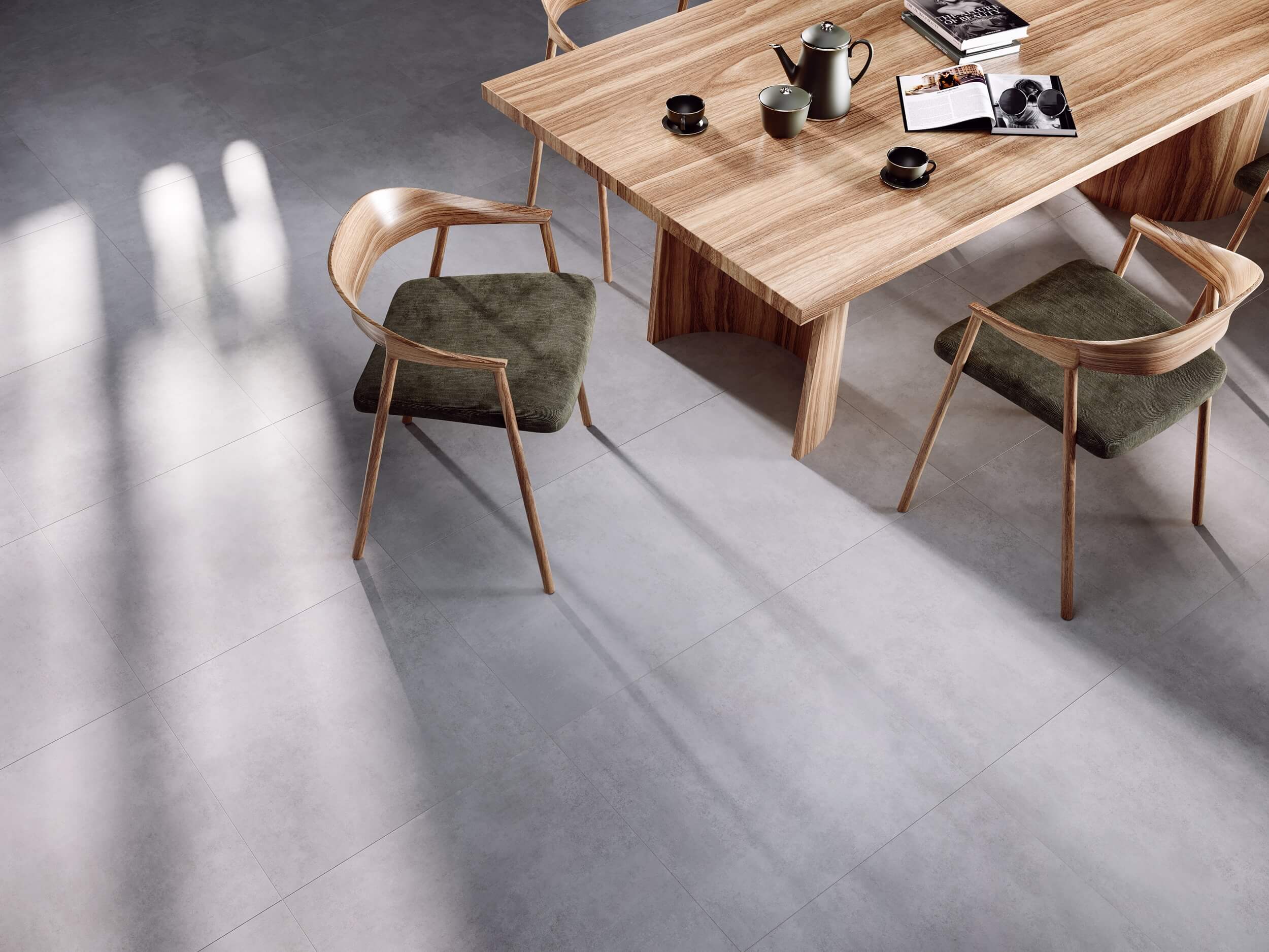 Oasis szary 600x600x8