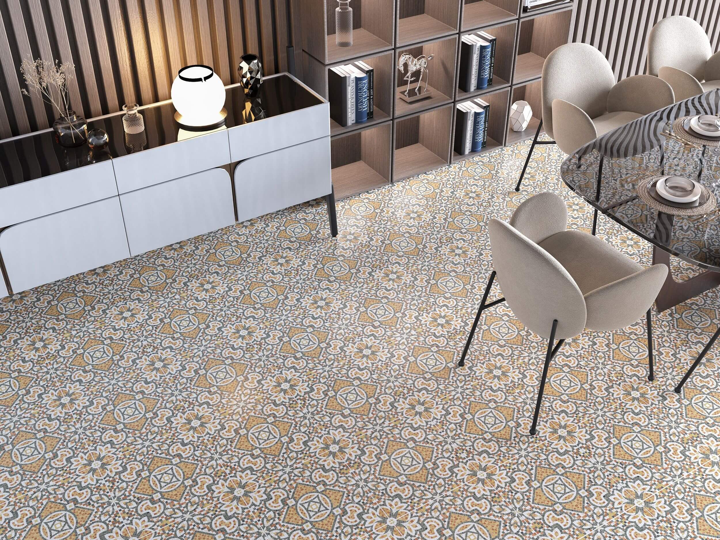 Arte Mosaico brown 400x400x7