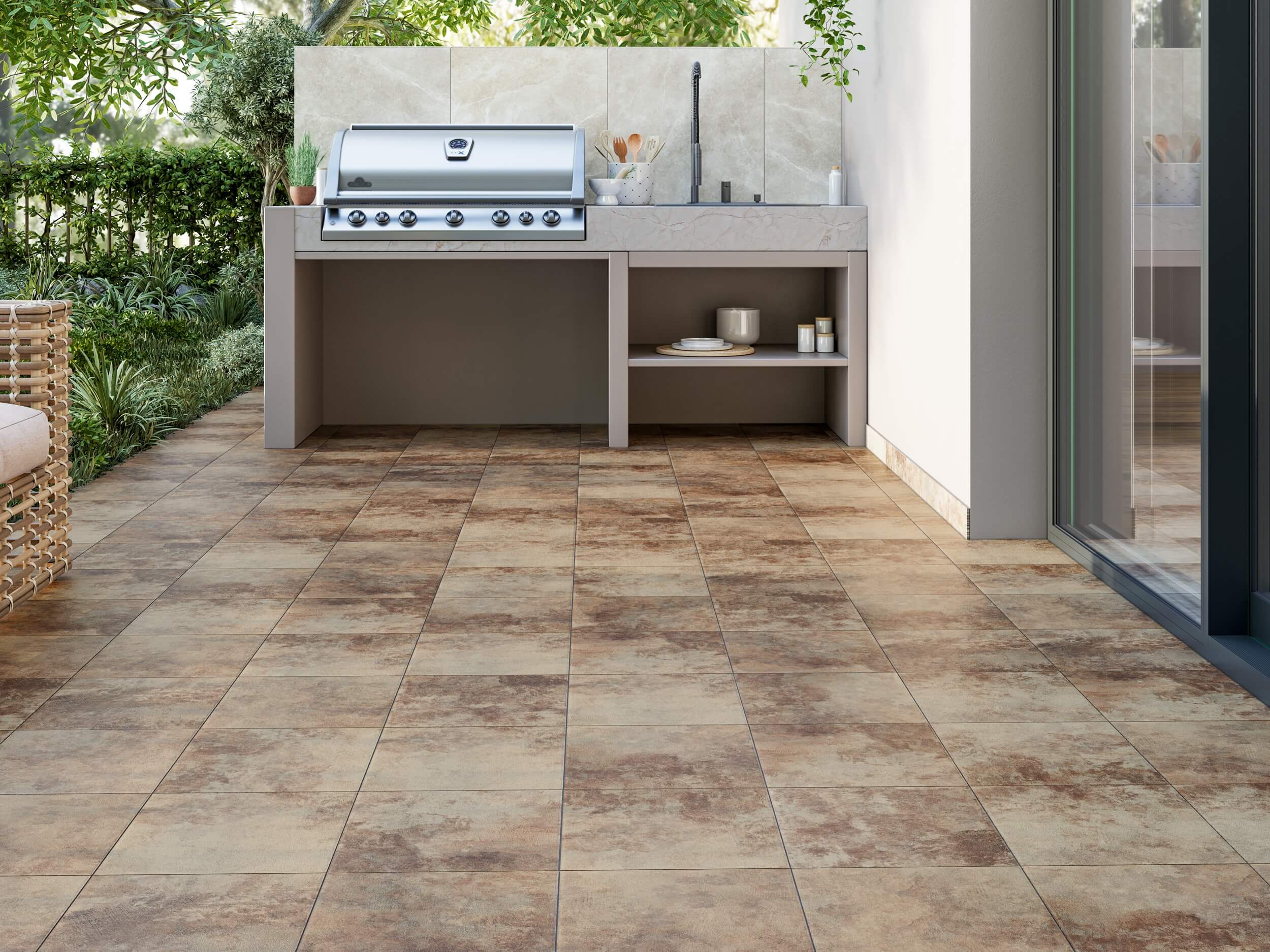 Split terracotta 300x300x7