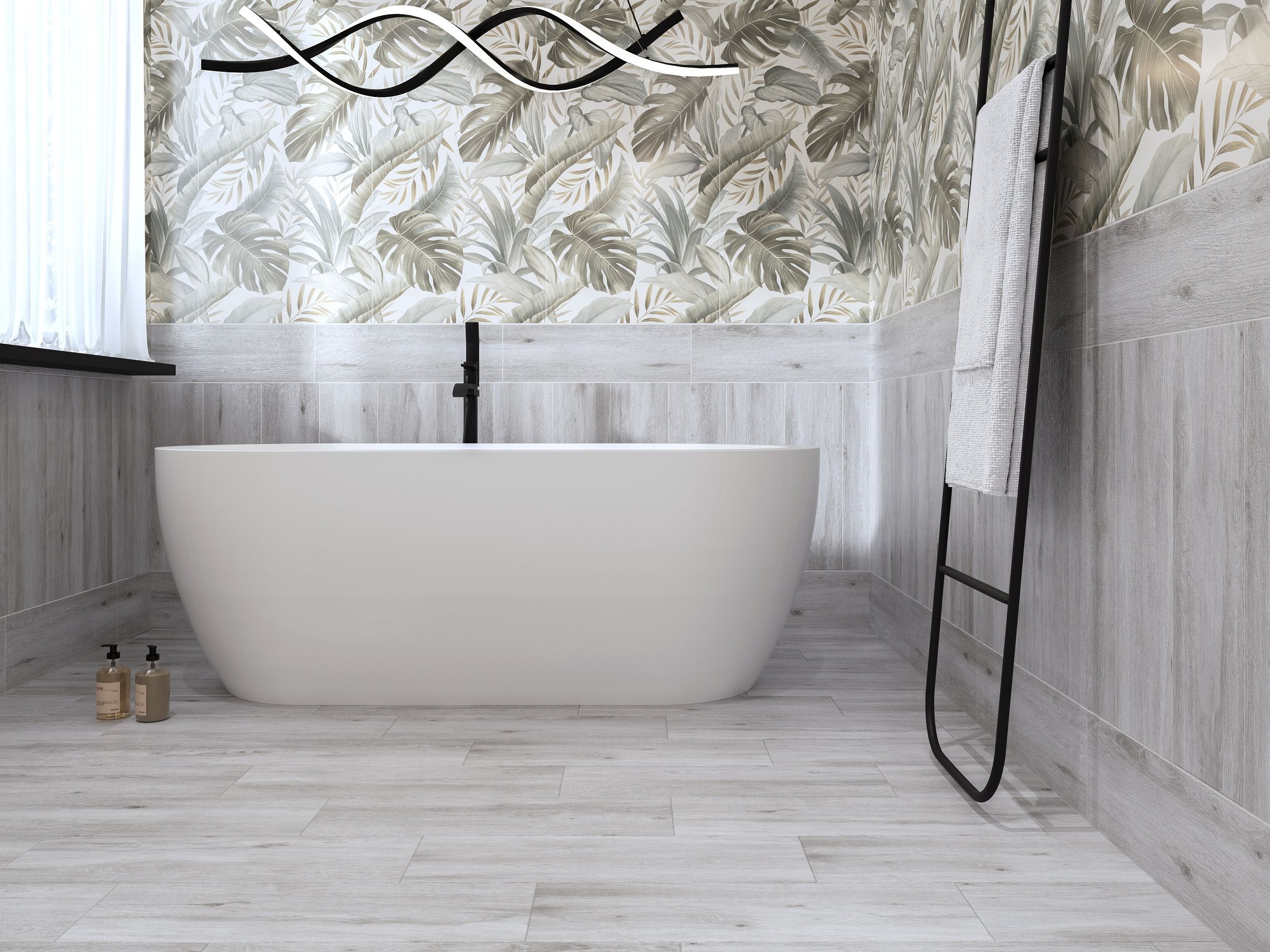 Lustroso white 200x650