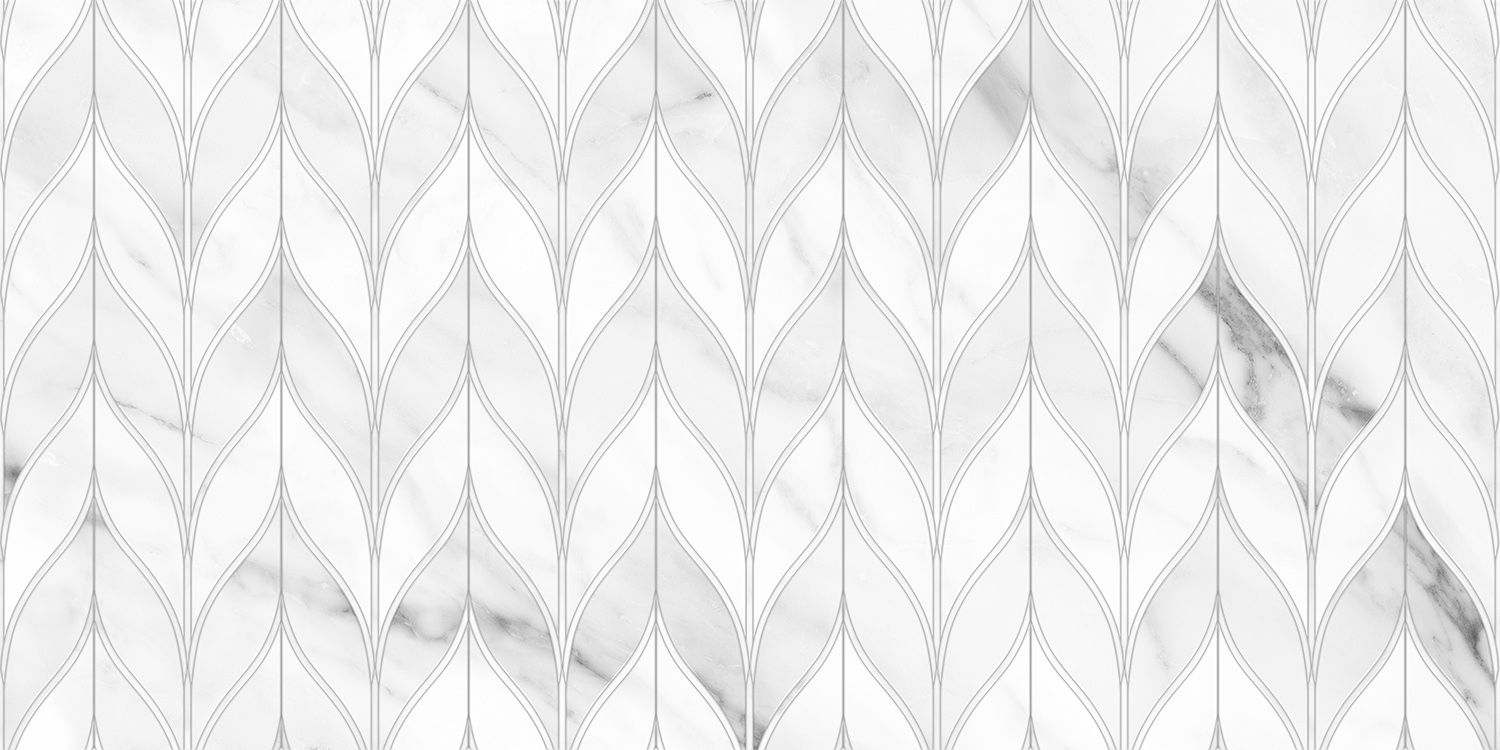 Marmo Roma Treccia білий Marmo Roma Treccia білий