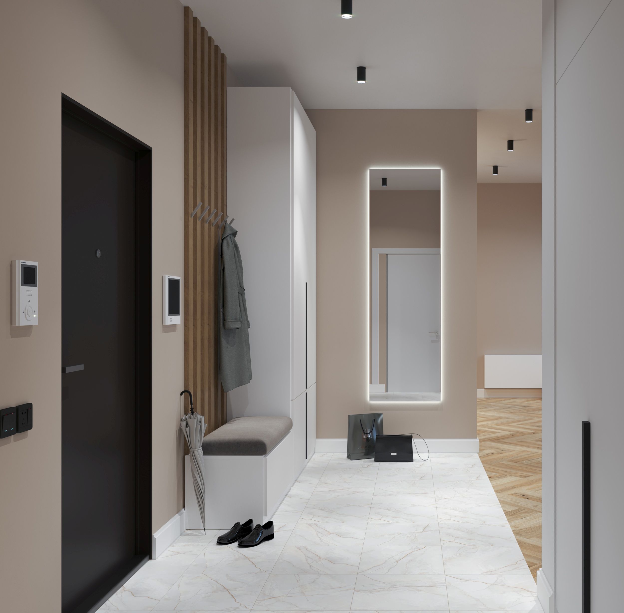 Arendal biały 400x400x7