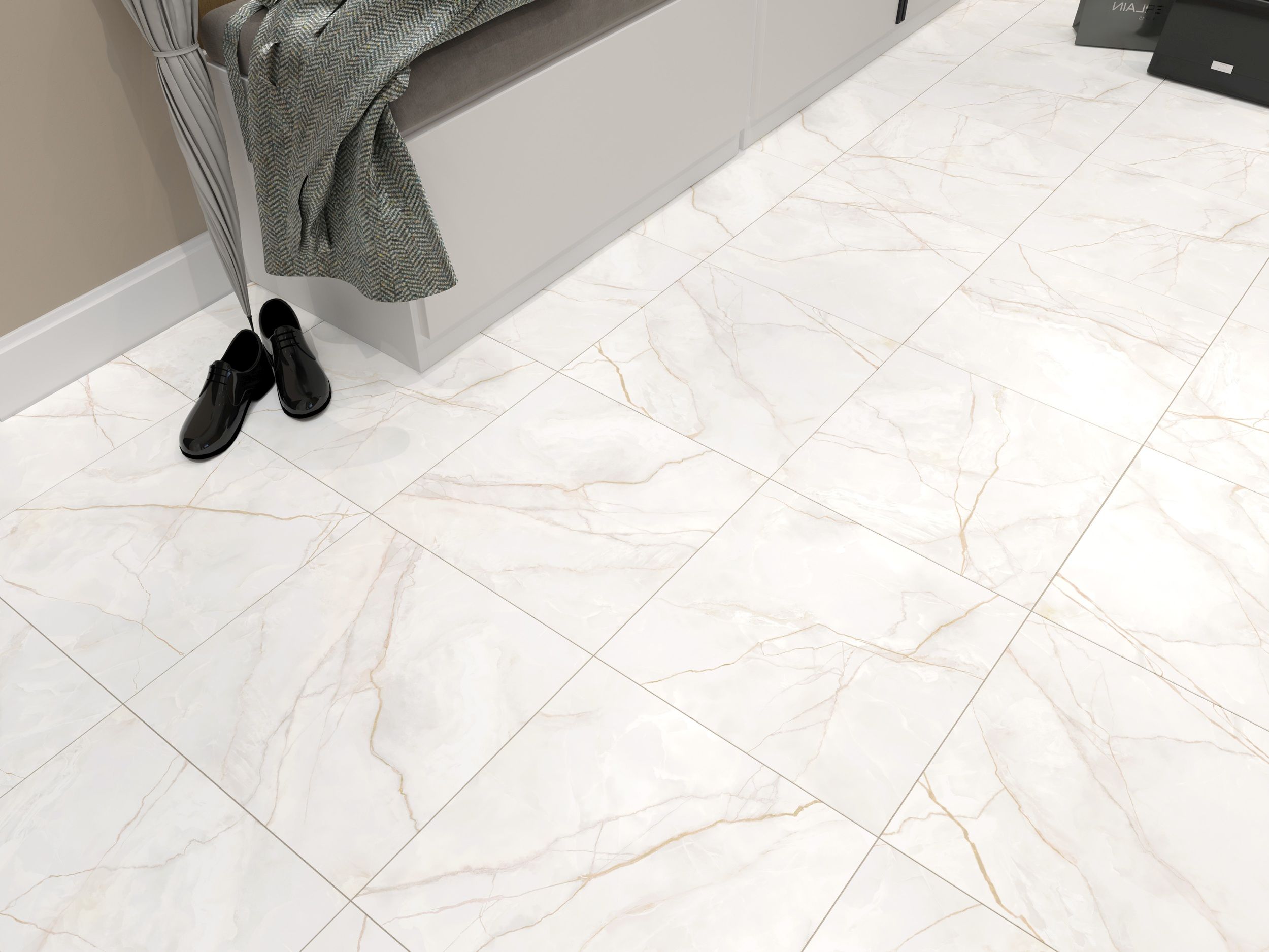 Arendal biały 400x400x7